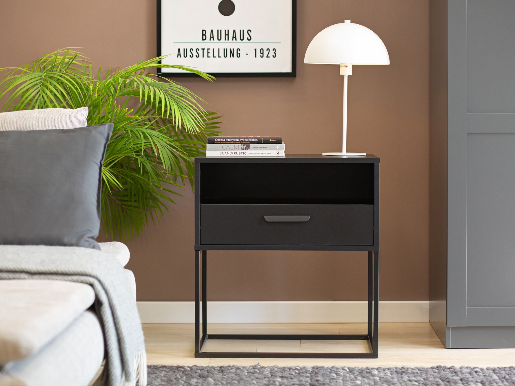 Nachtkastje Bristol 192 (Antraciet)