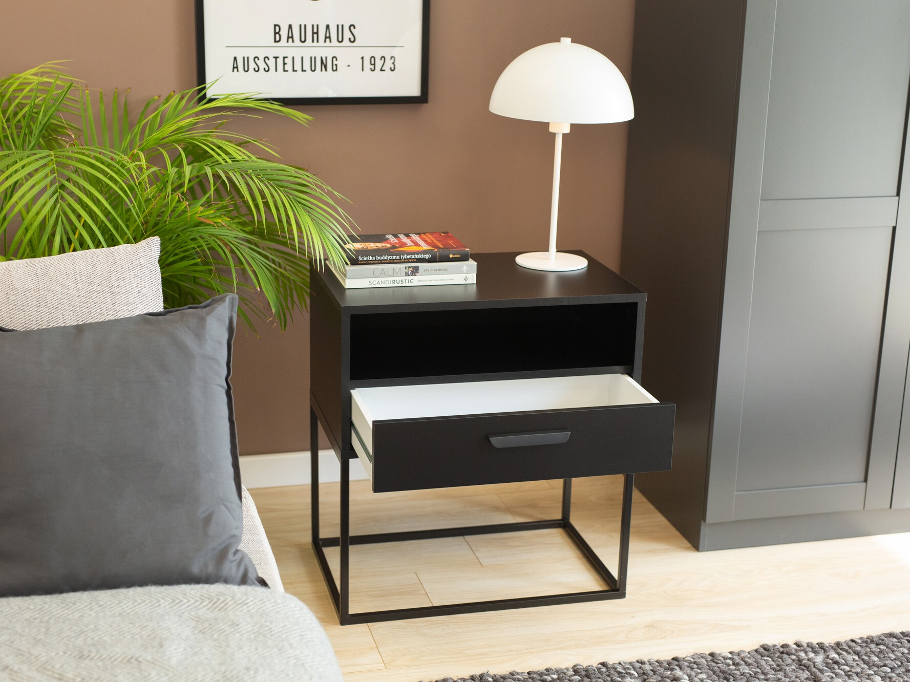 Nachtkastje Bristol 192 (Antraciet)