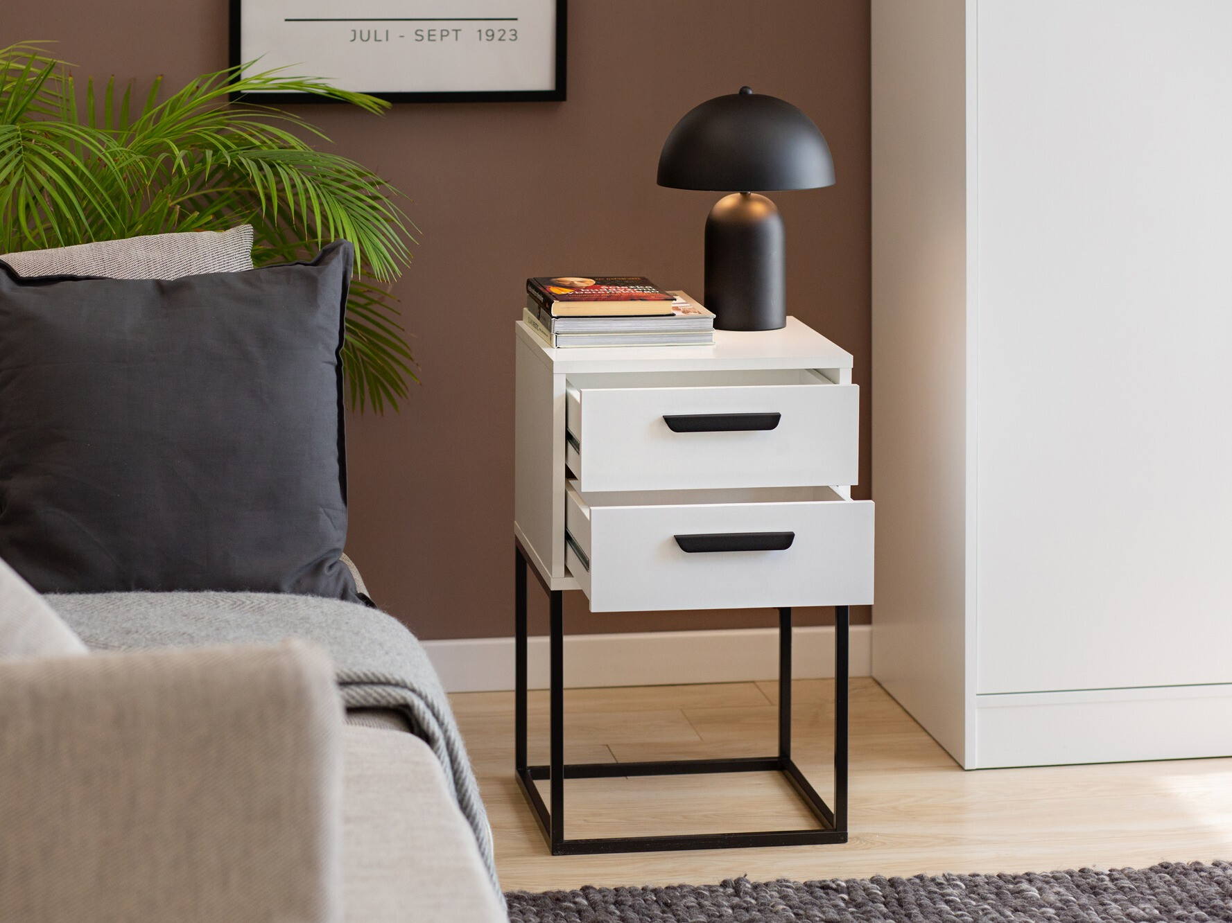 Nachtkastje Bristol 196 (Wit)