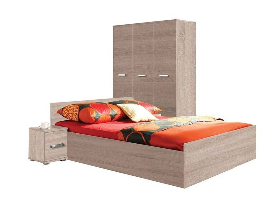 Slaapkamer set Cirevau 142 (Sonoma eik)