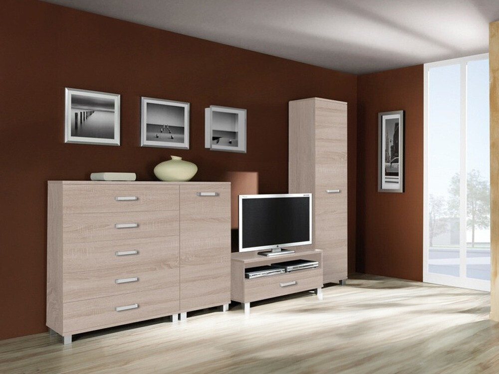 Woonkamerset Cirevau 145 (Sonoma eik)