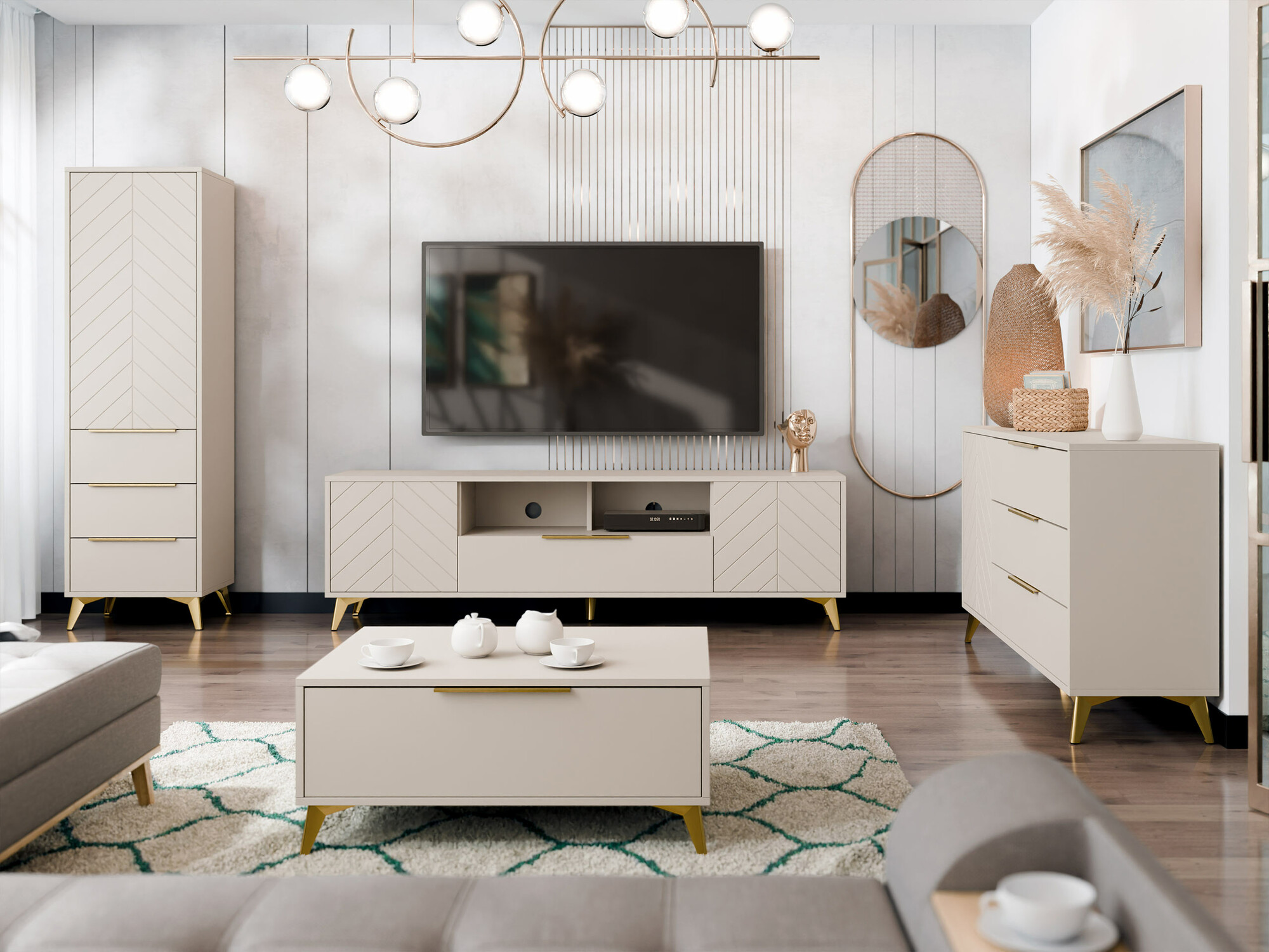 Woonkamerset Comfivo Camlue 107