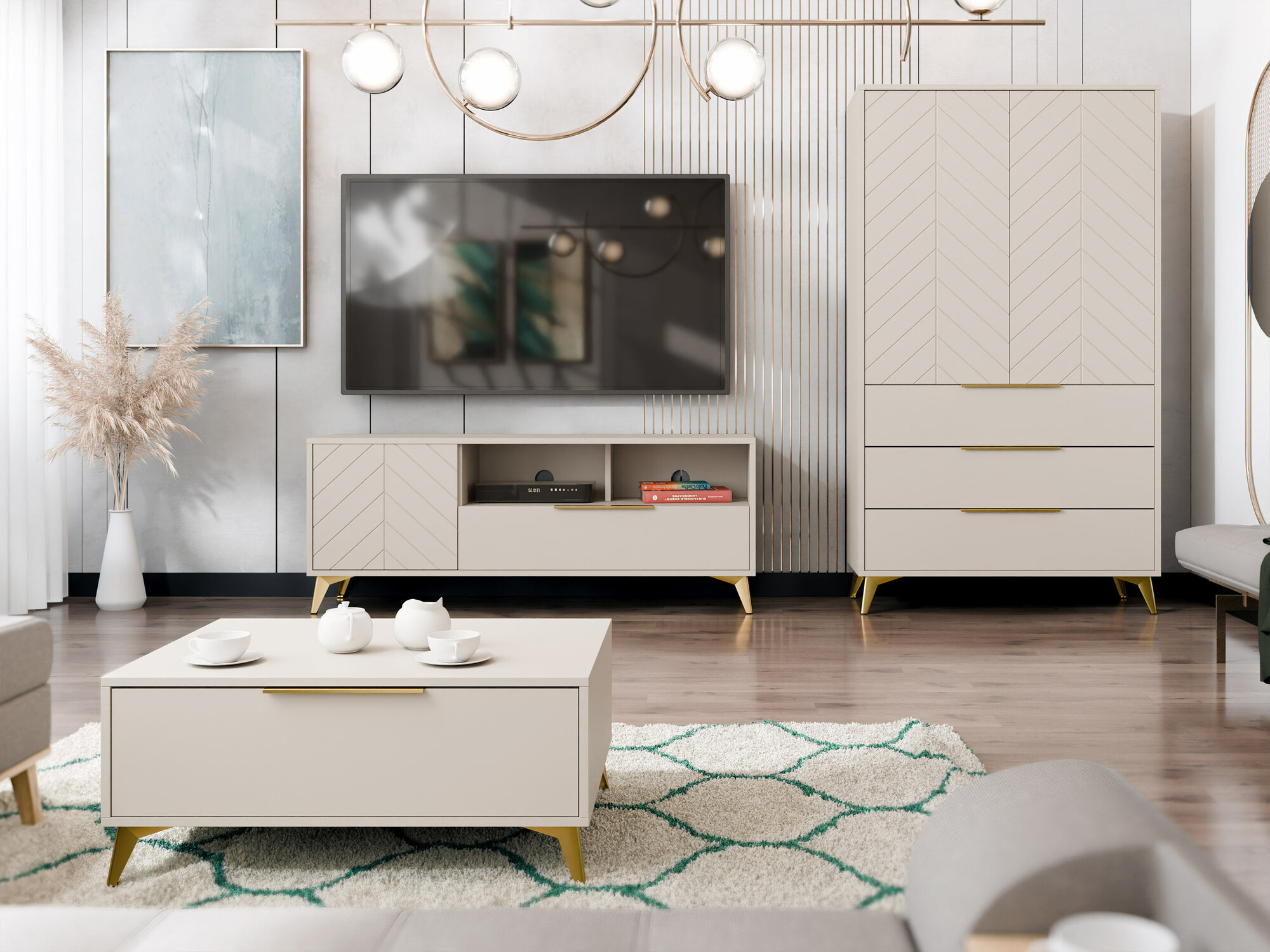 Woonkamerset Comfivo Camlue 108