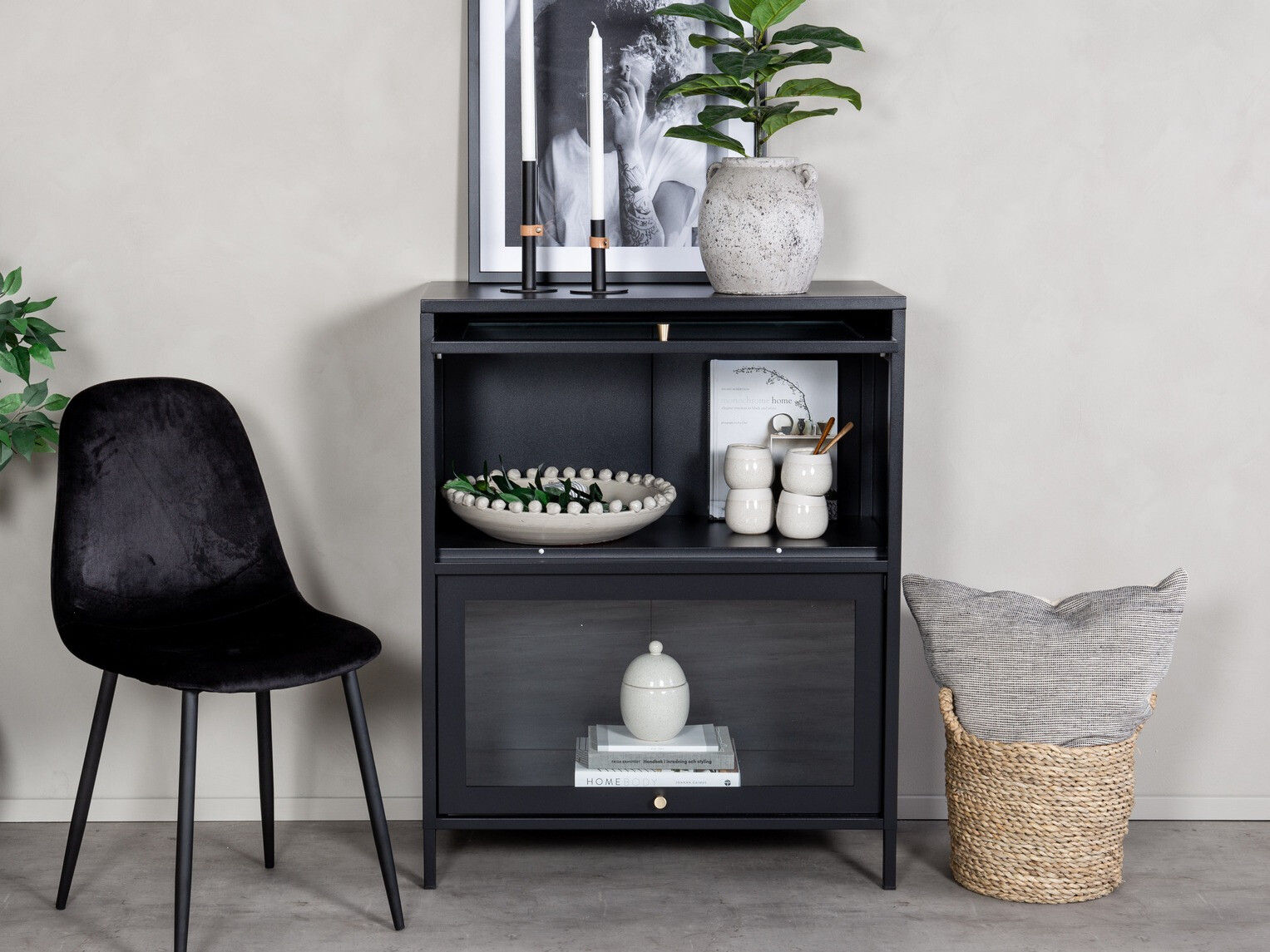 Dressoir Evasevu 100 (Zwart)