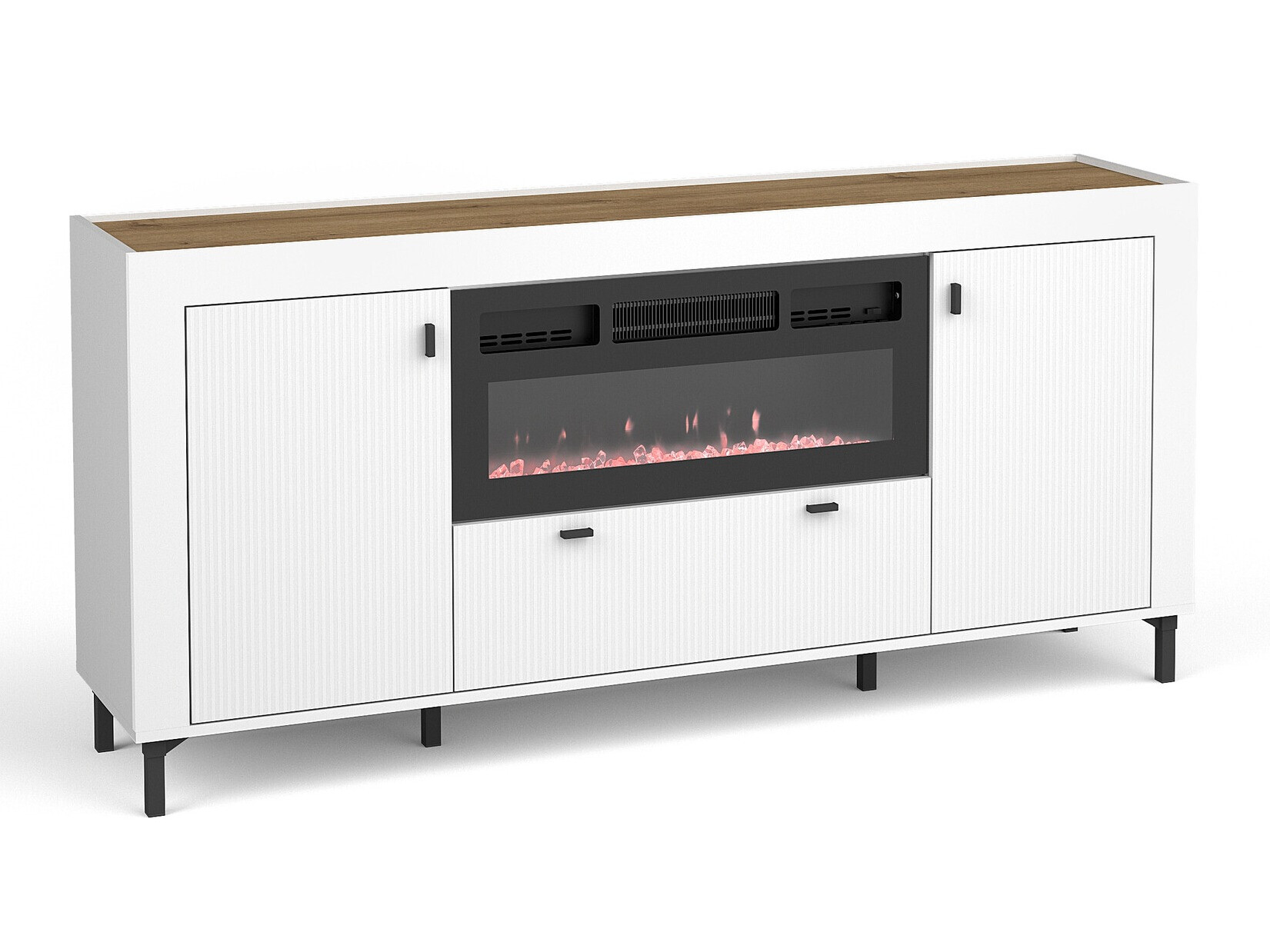 Ladekast Mormavu 110 (Mat wit)