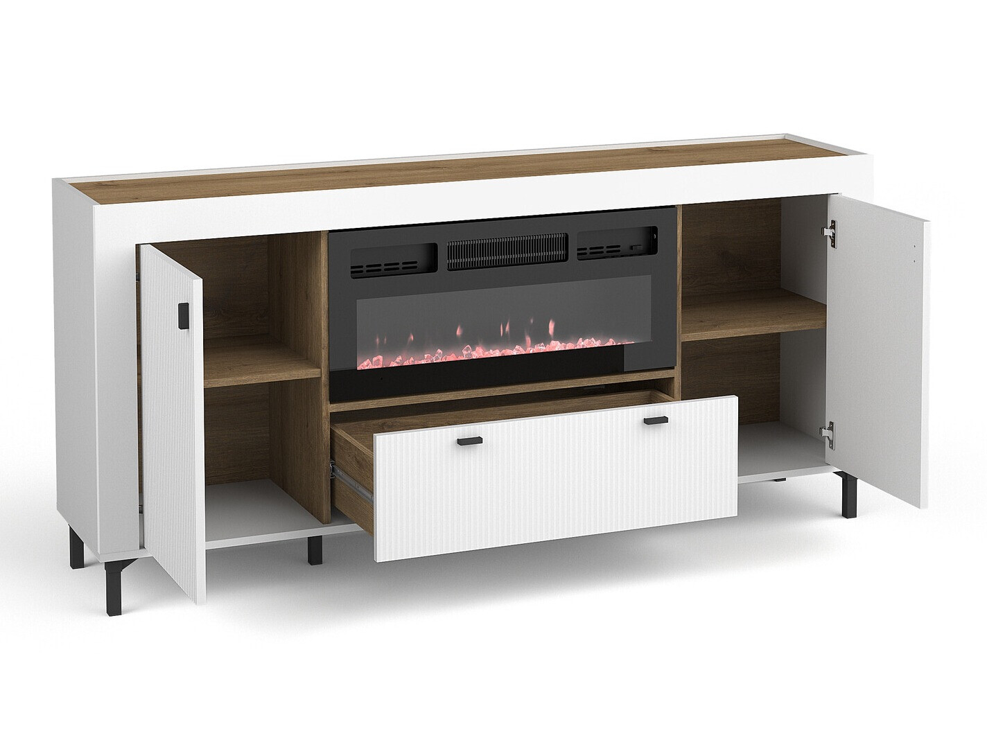 Ladekast Mormavu 110 (Mat wit)