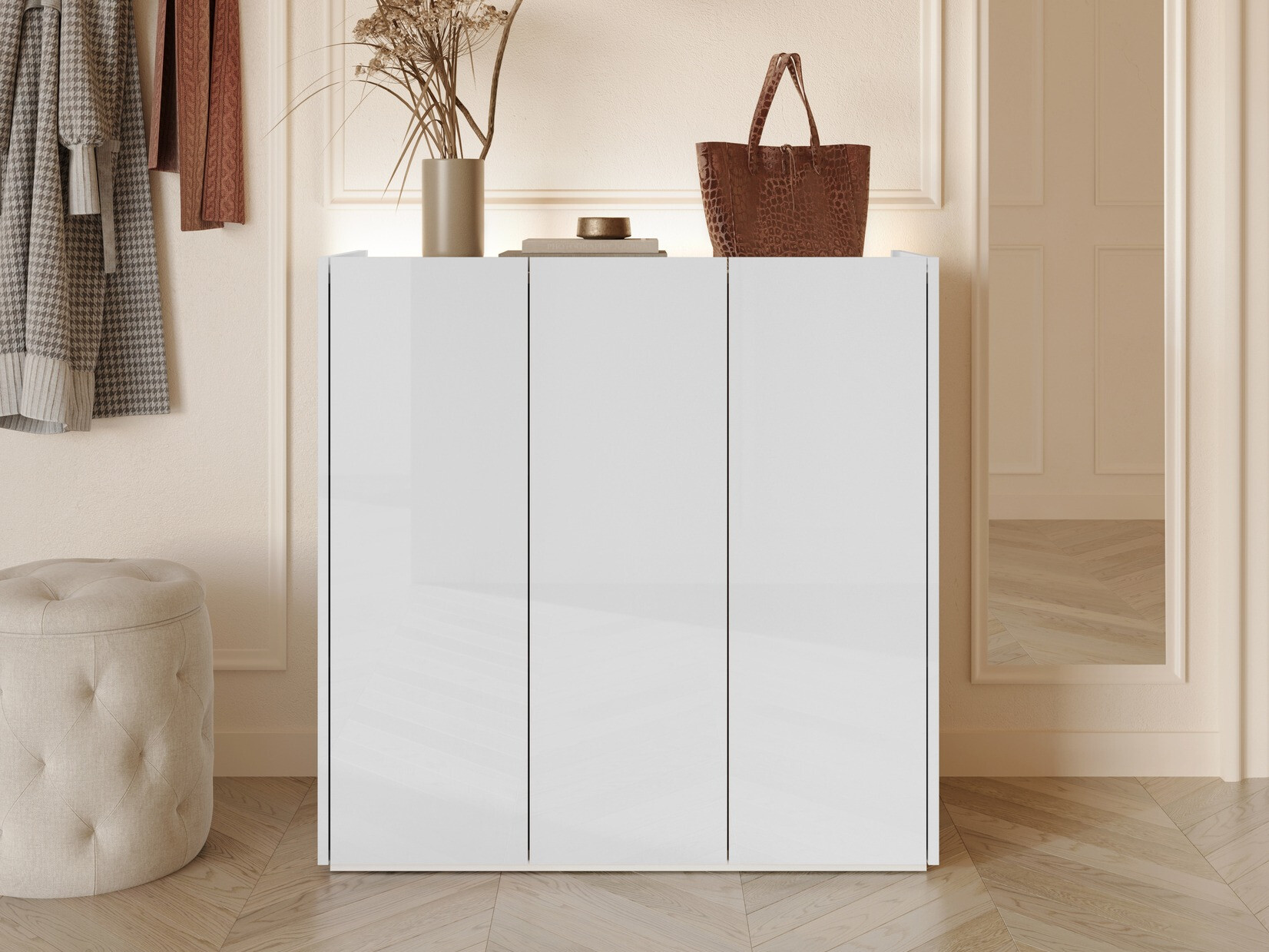 Dressoir Fresno 149 (Glanzend wit)