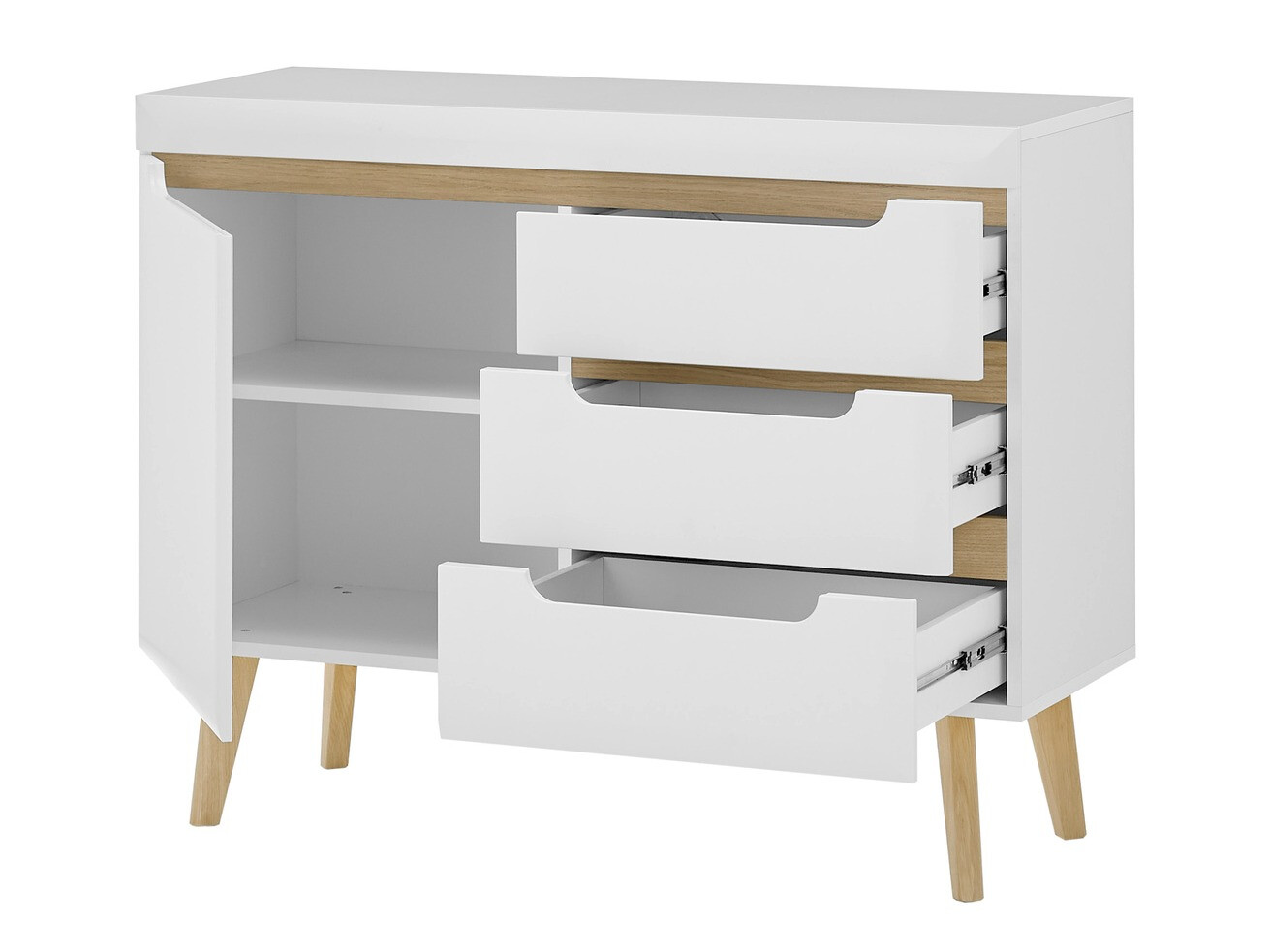 Ladekast Vircava 104 (Wit)