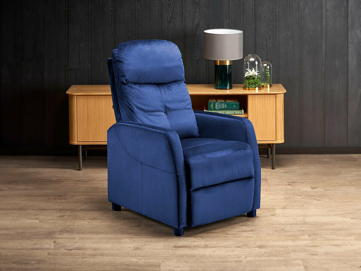 Relaxfauteuil Houston 992 (Donkerblauw)