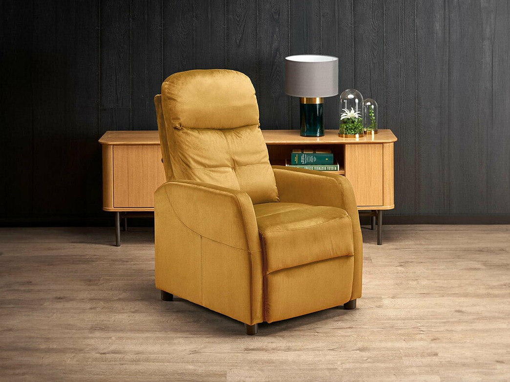 Relaxfauteuil Houston 992 (Donkergeel)