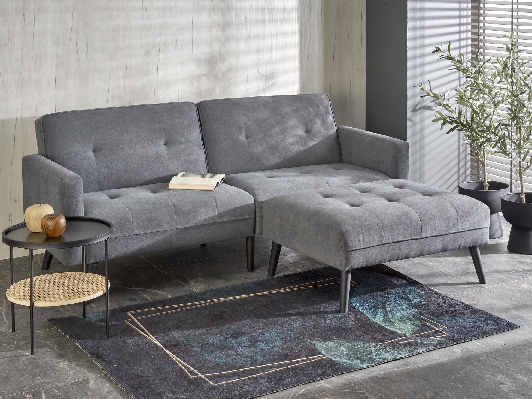 Gestoffeerde meubelset Houston 1732 (Grijs)