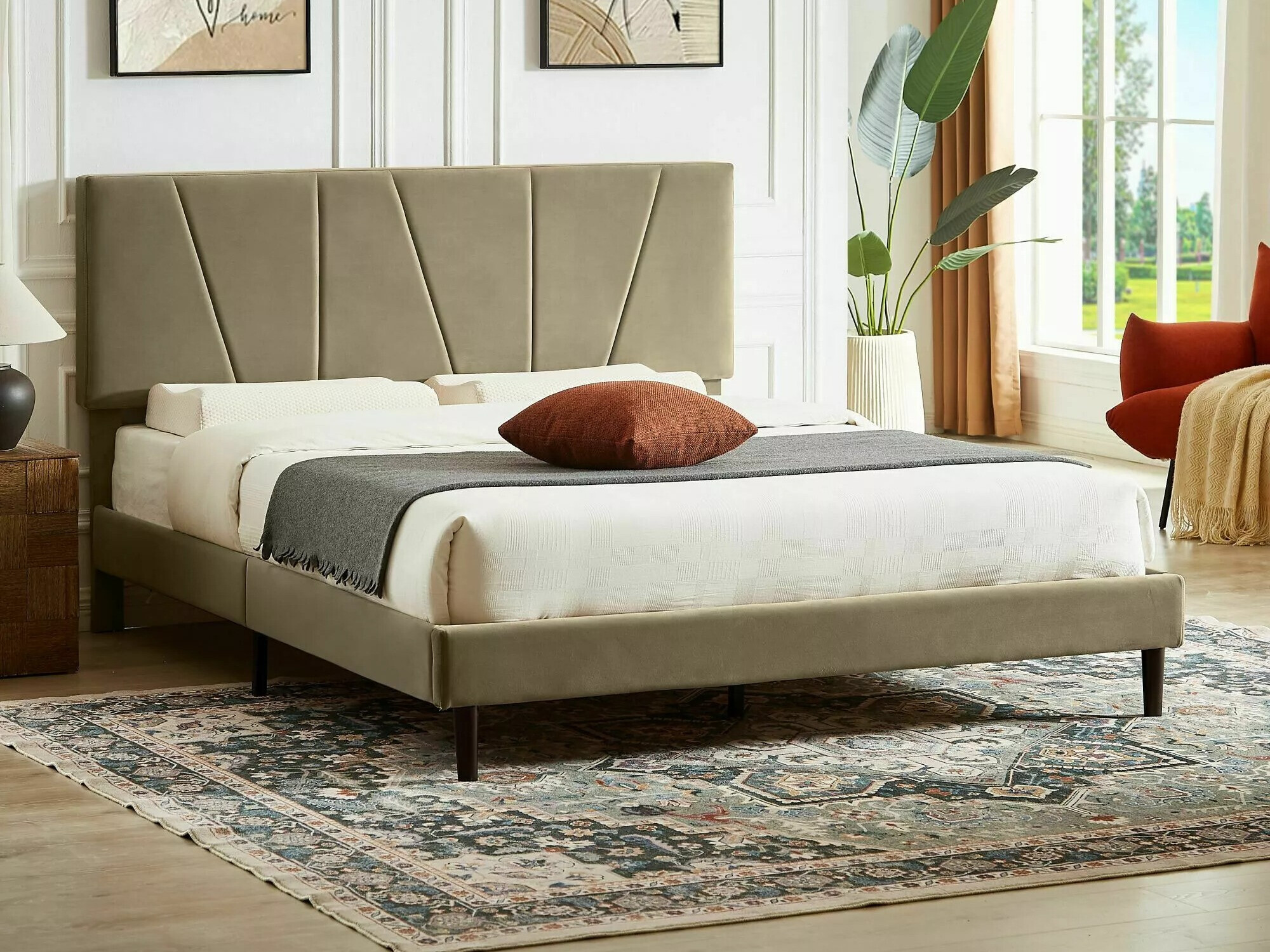 Bed Detroit 419 (Beige)