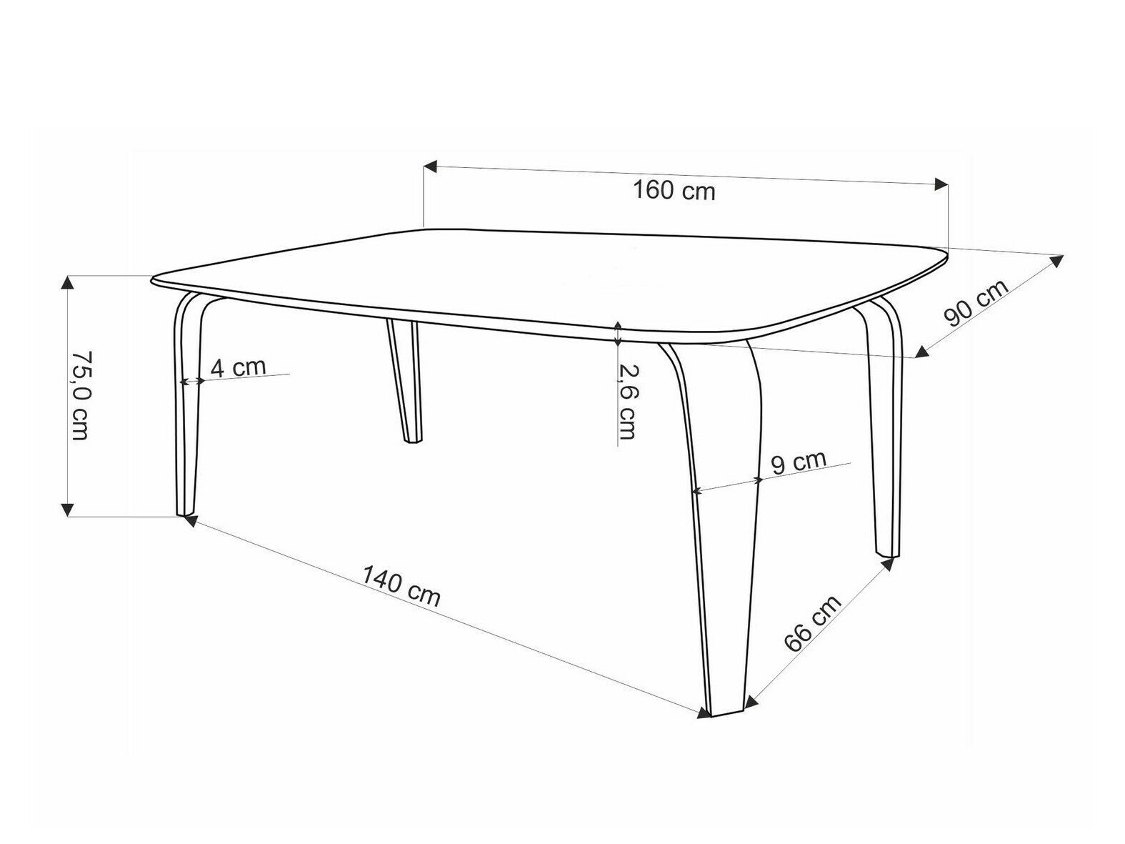 Eetkamerset Houston 1750