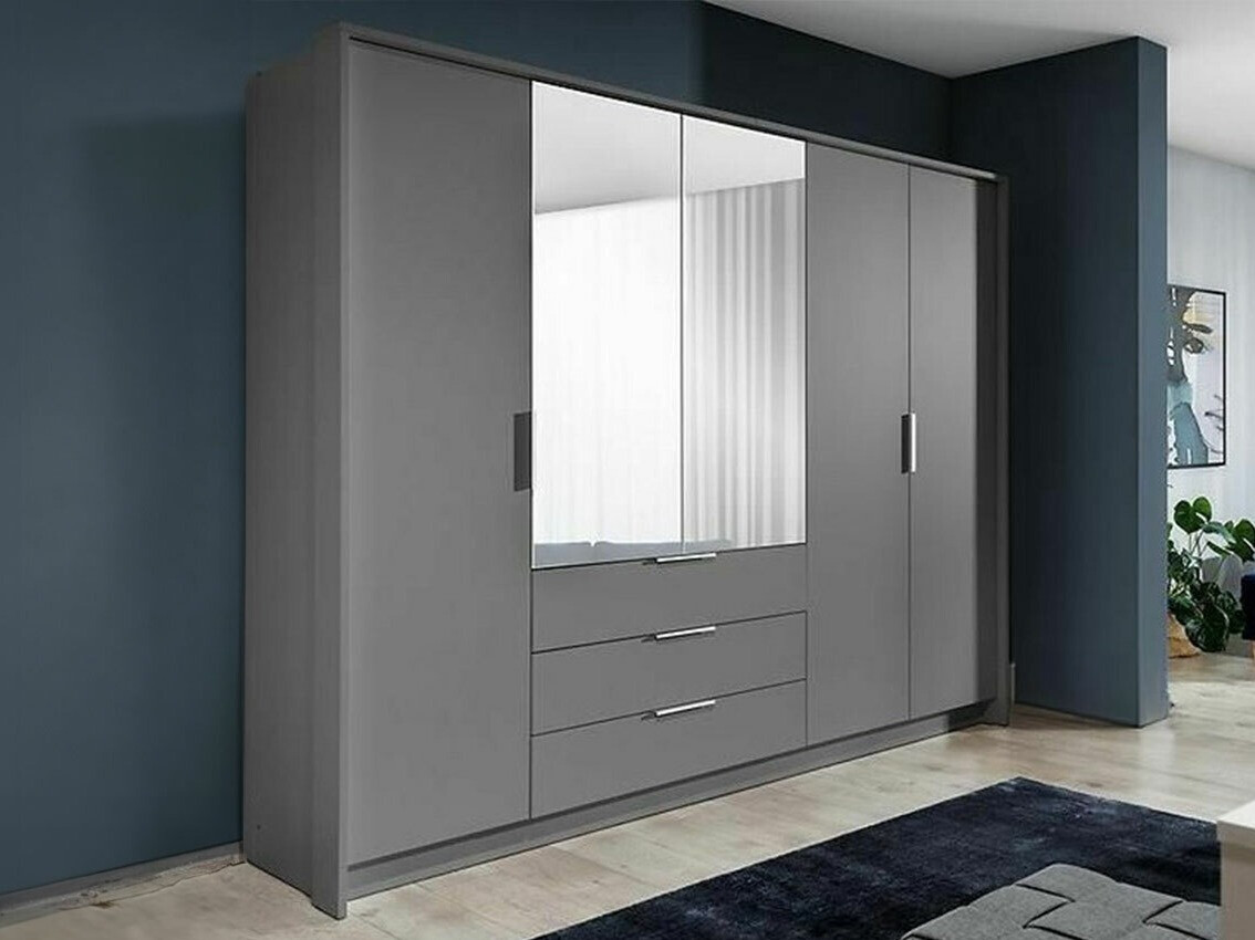 Kledingkast Honolulu 136 (Grafiet)