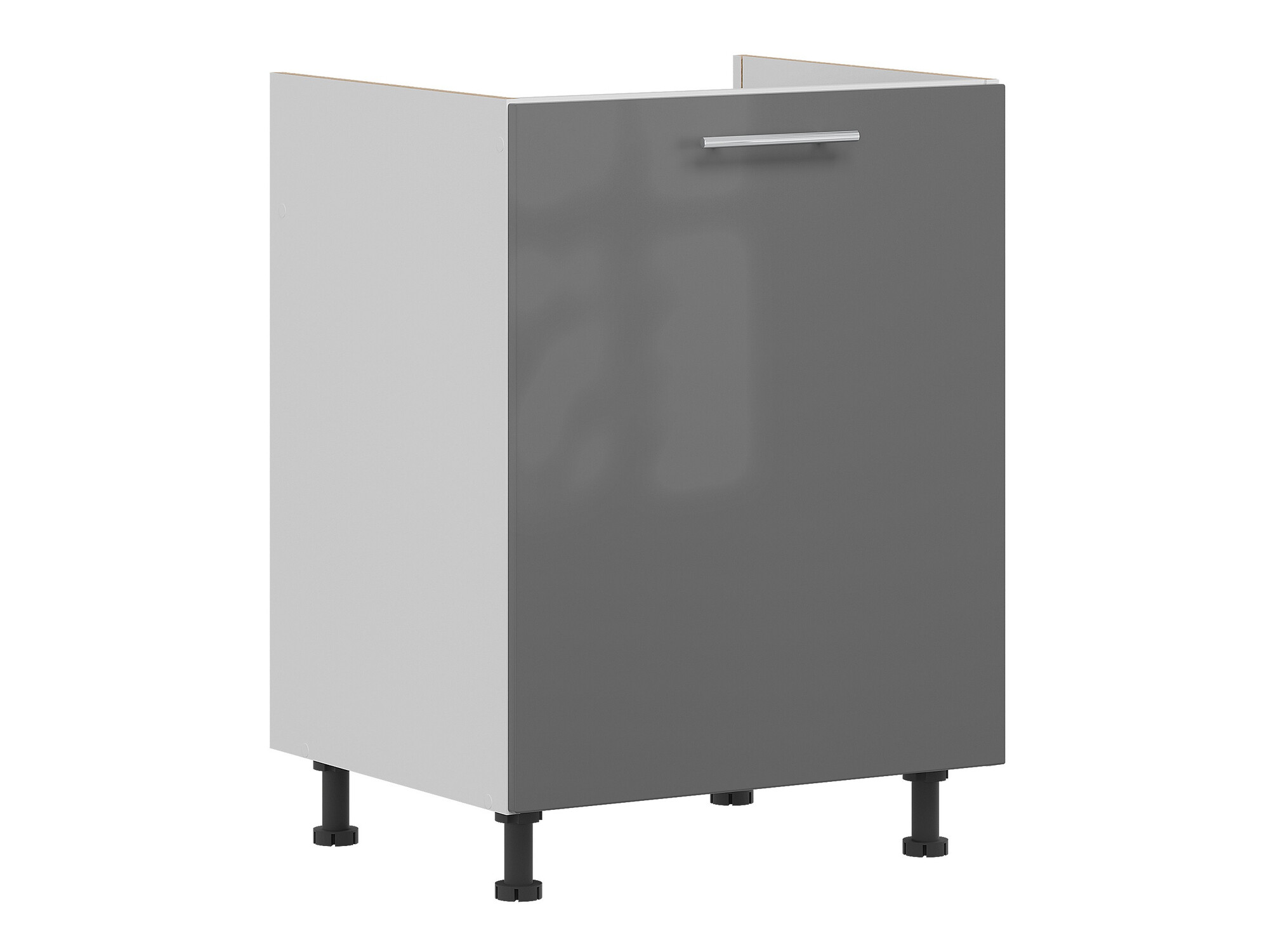 Modulaire spoelbakkast met deuren Tiffa Grey 121