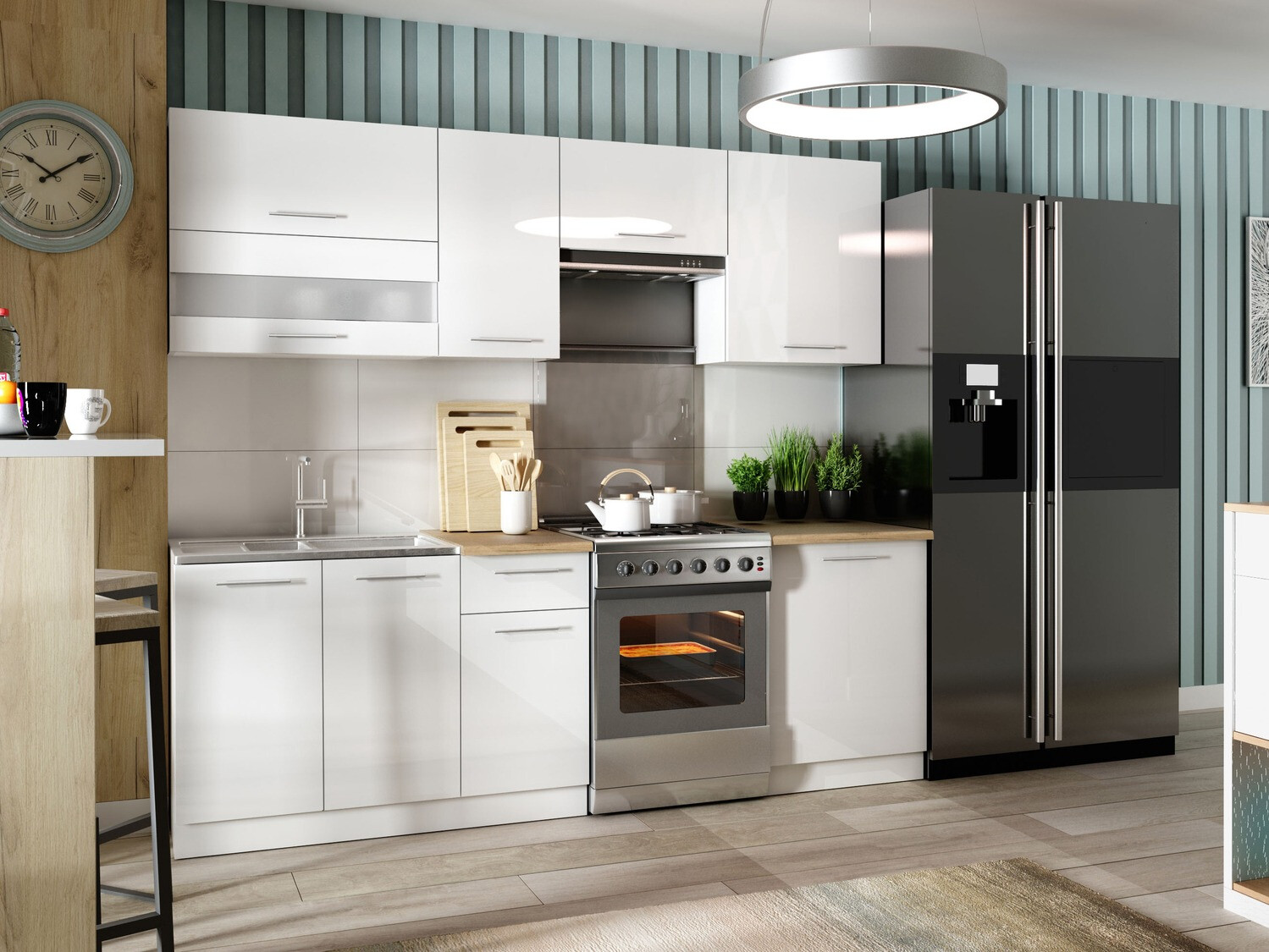 Vaatwasser deur Tiffa White 137