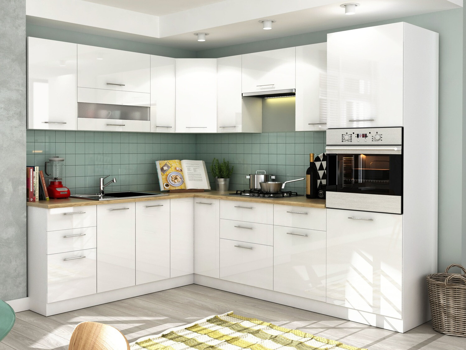 Modulaire kast met lades Tiffa White 142