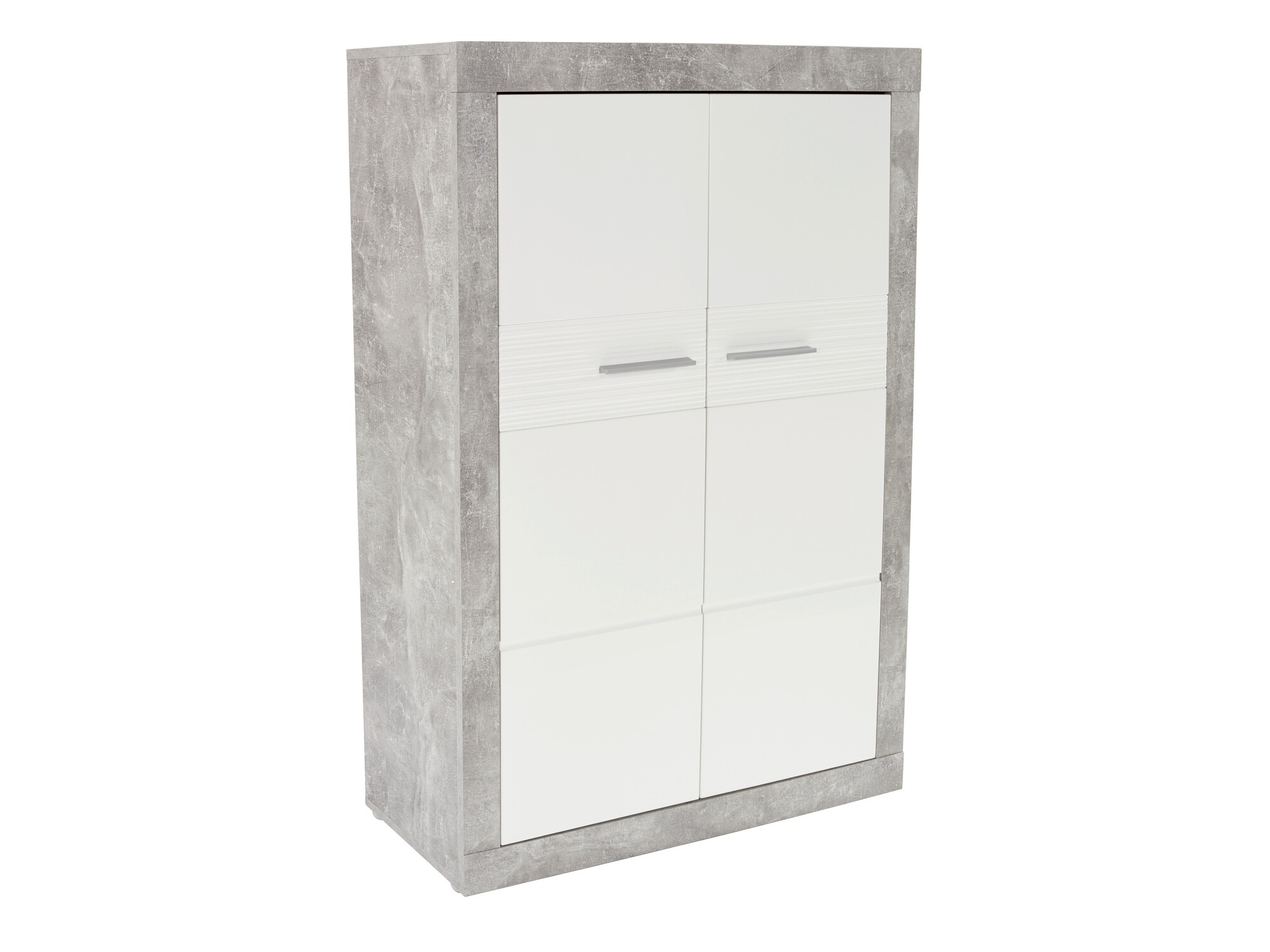Dressoir Romfera 104 (Wit + Grijs)