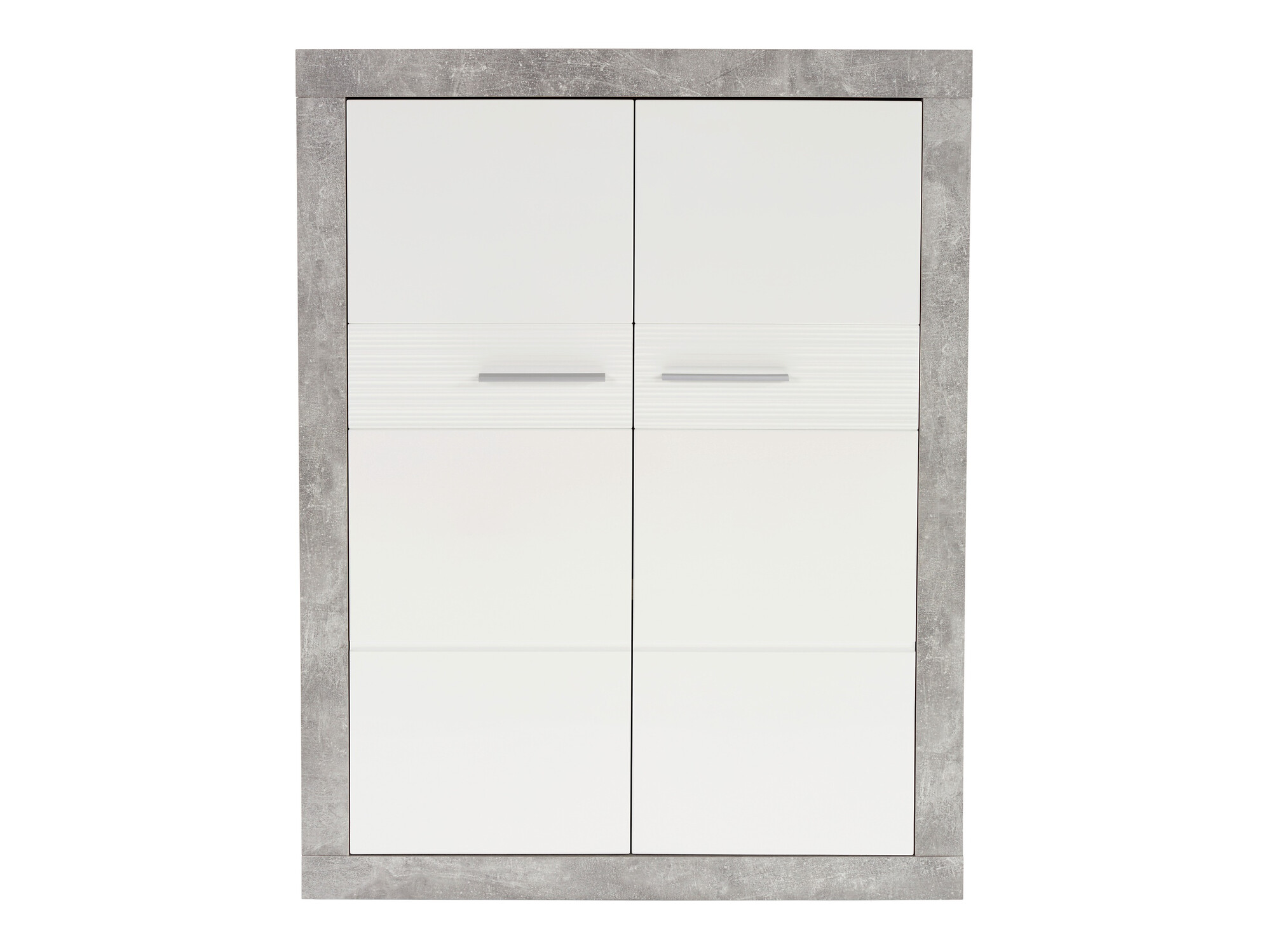Dressoir Romfera 104 (Wit + Grijs)
