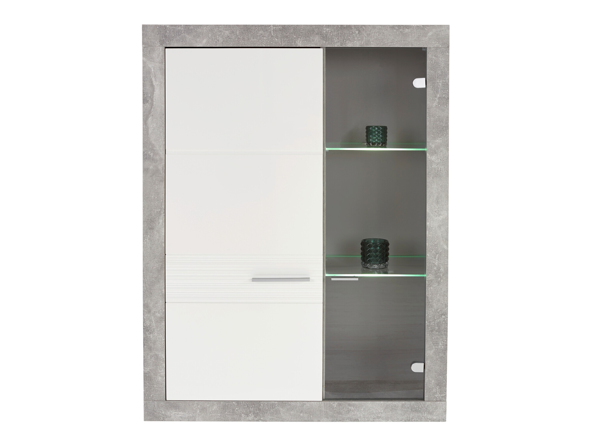 Dressoir Romfera 108 (Wit + Grijs)