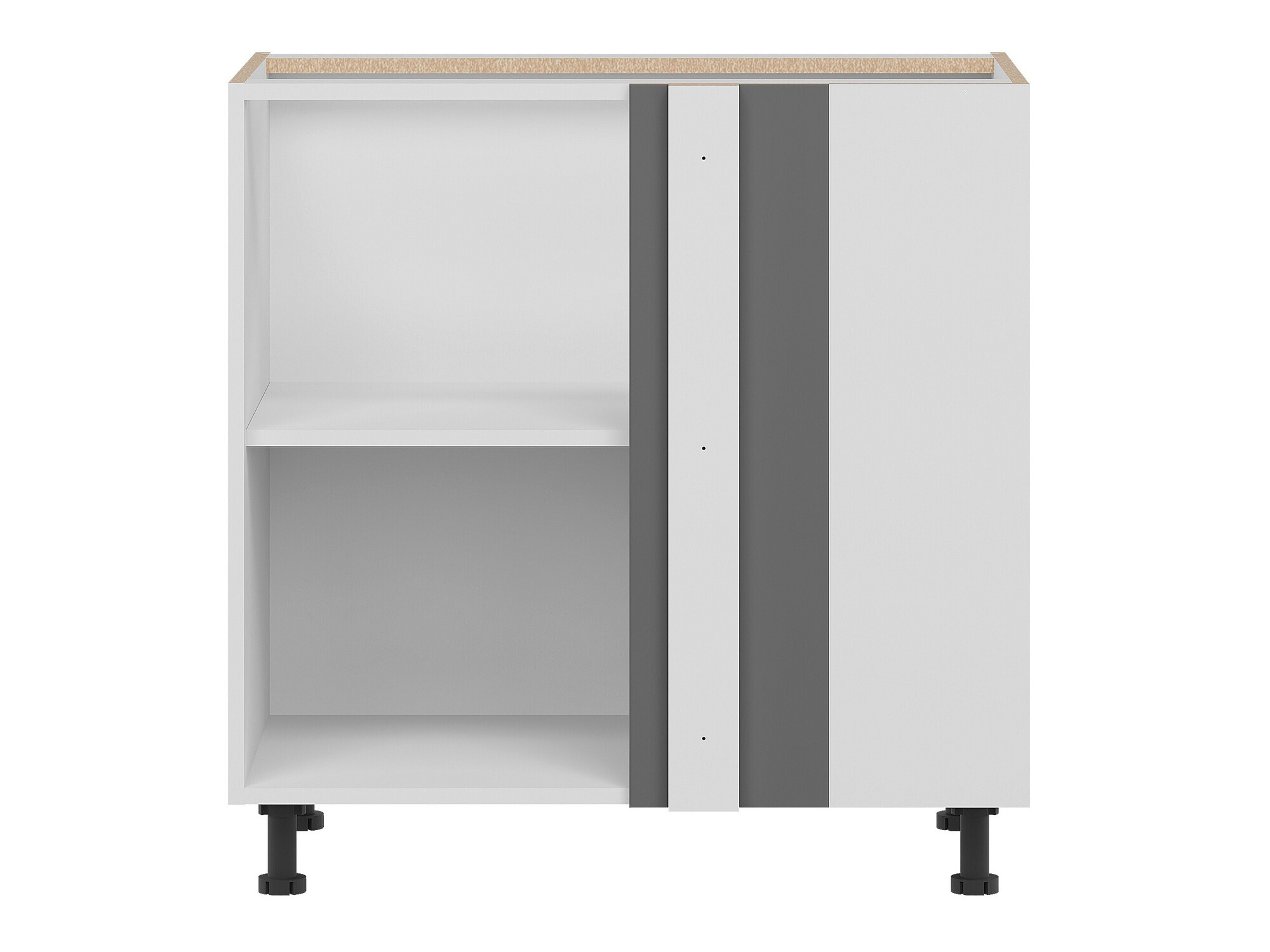 Modulaire hoekkast Tiffa Grey 144