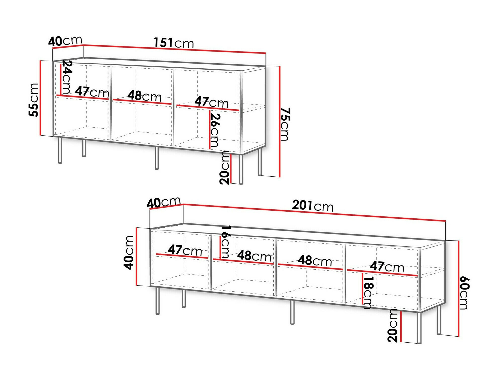 Woonkamerset Monciru 107 (Wit)