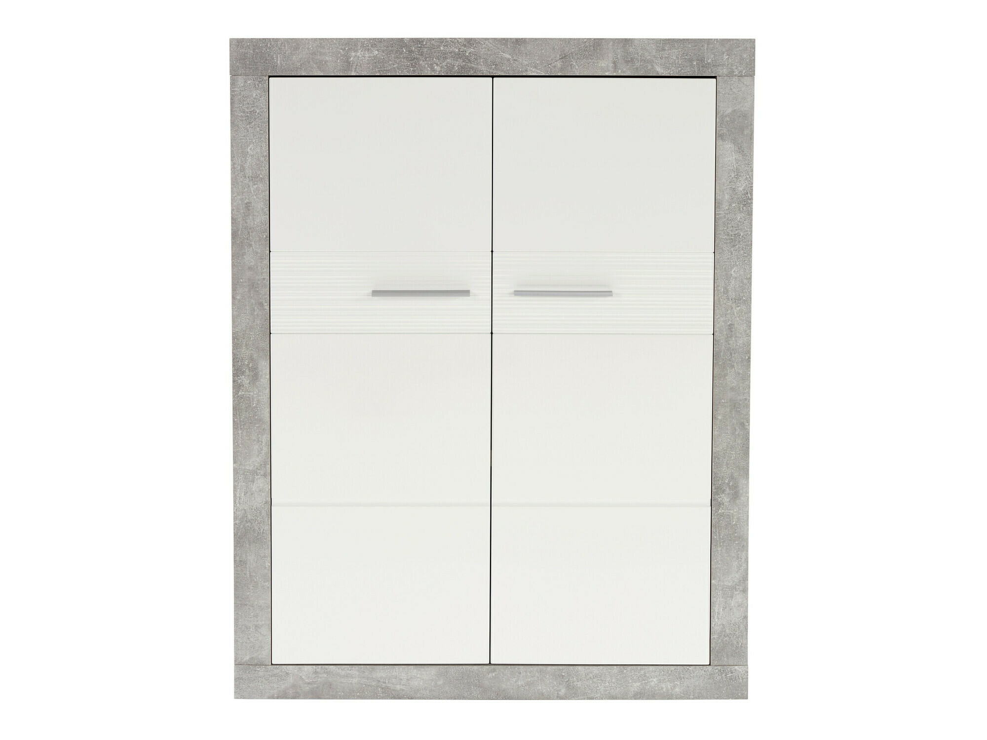 Woonkamerset Romfera 115 (Grijs + Wit)