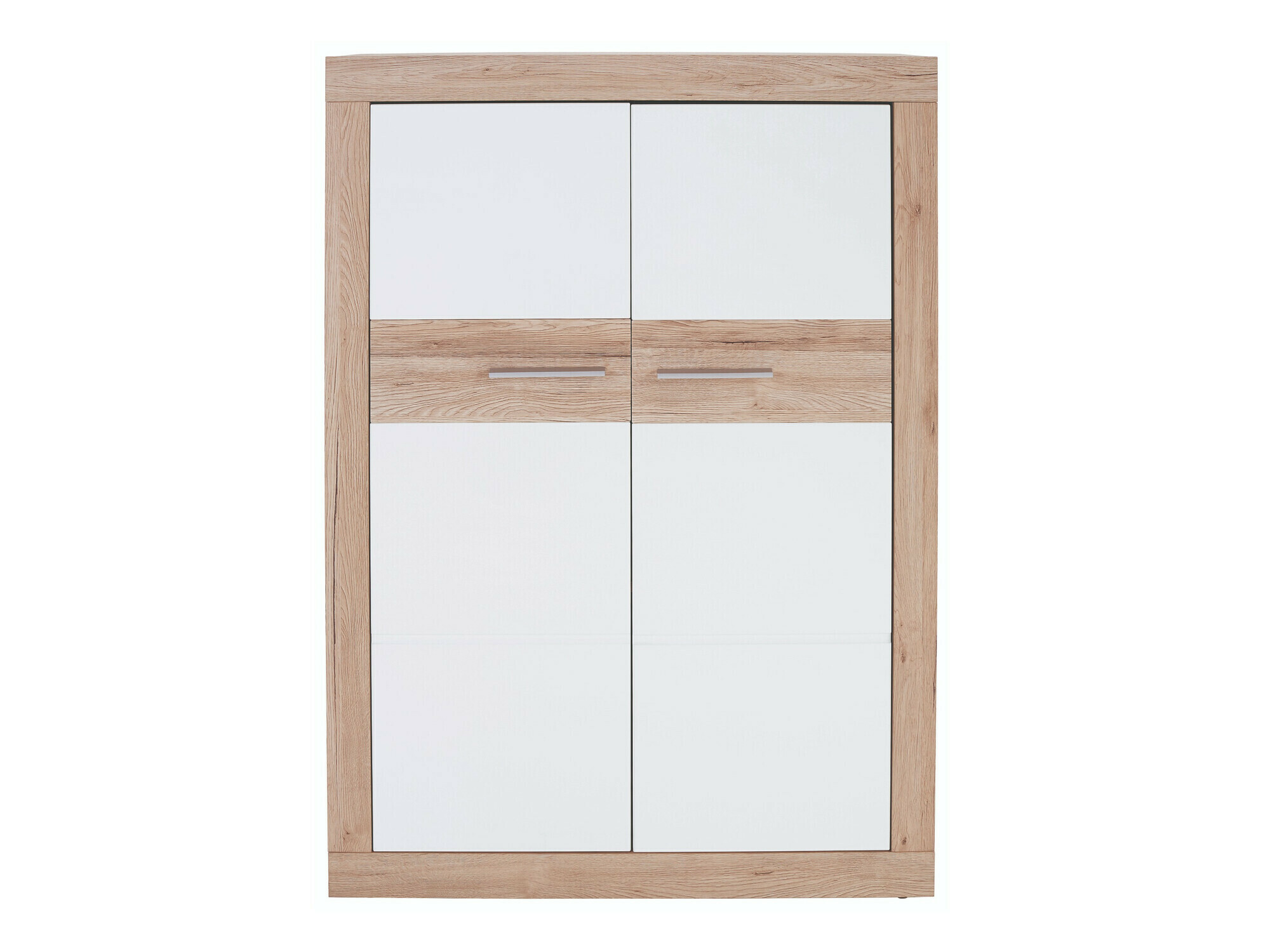 Woonkamerset Romfera 115 (San Remo eik + Wit)