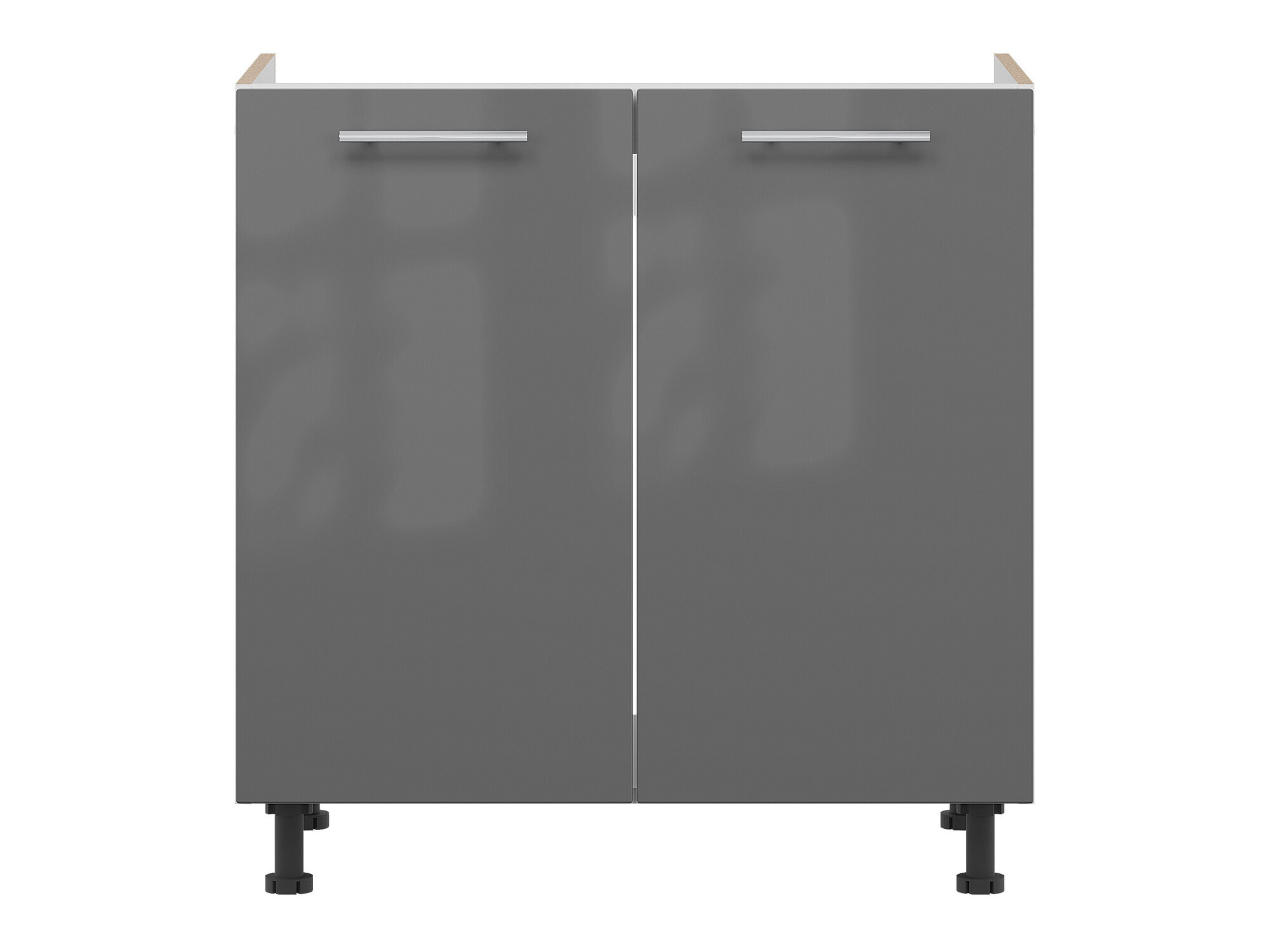 Modulaire spoelbakkast met deuren Tiffa Grey 125