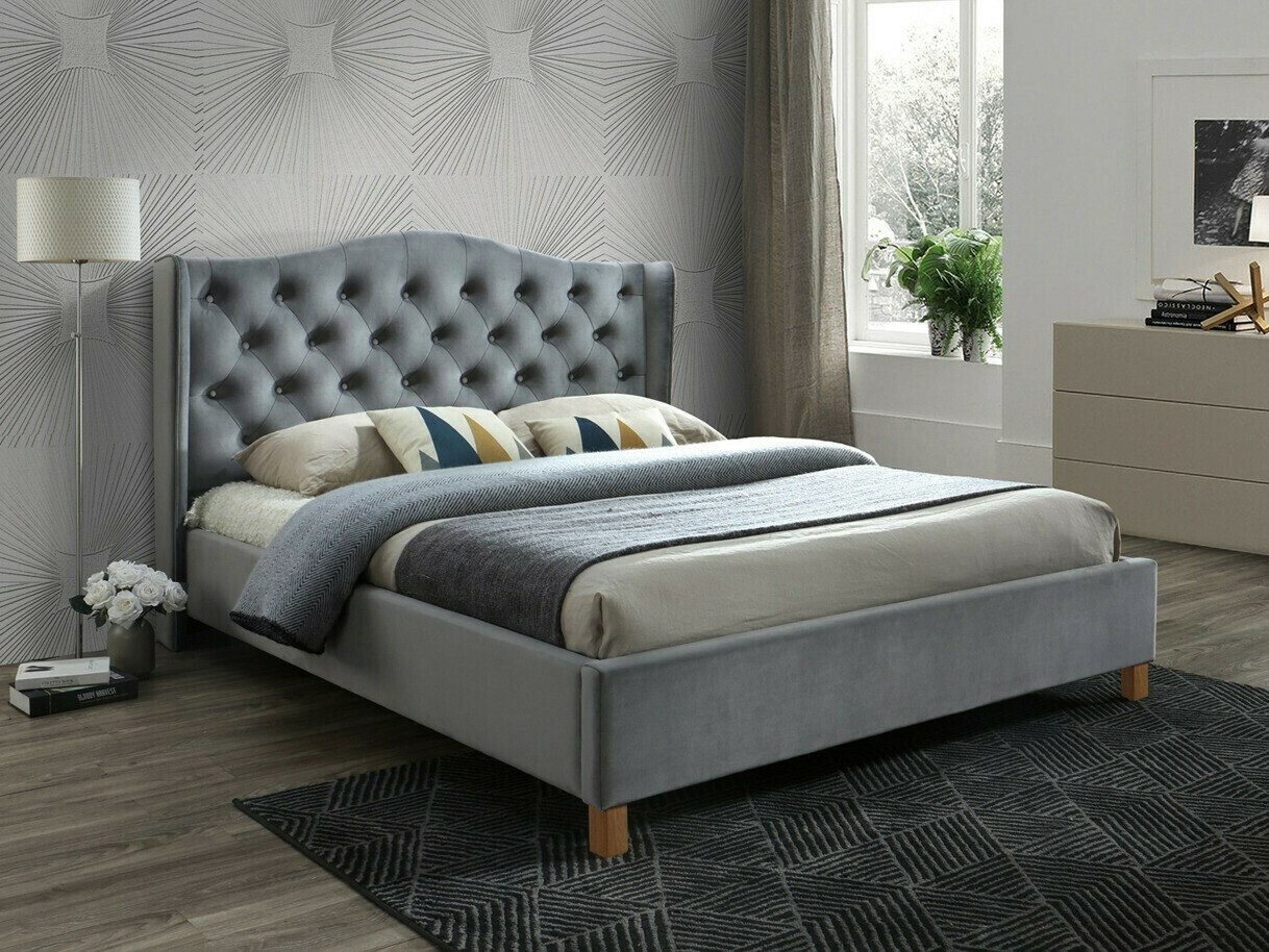 Bed Detroit 446 (Grijs)