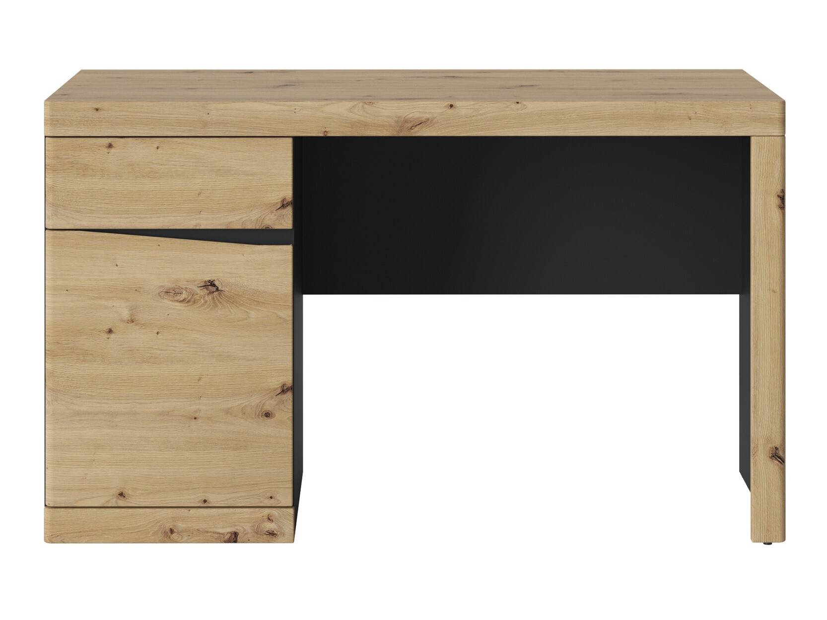 Bureau Venlori 120 (Antraciet + Artisan eiken)