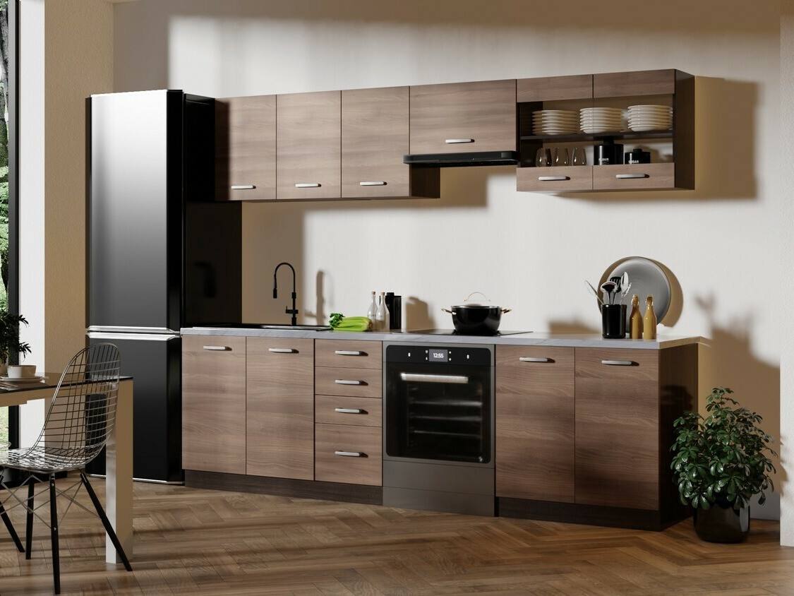 Keukenset Houston 1138 (Donkere eik)