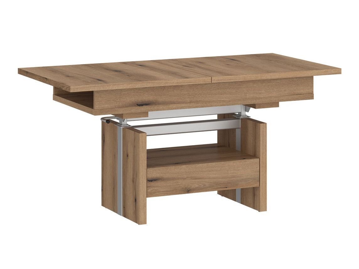 Transformeerbare salontafel Ontario 120 (Eiken)
