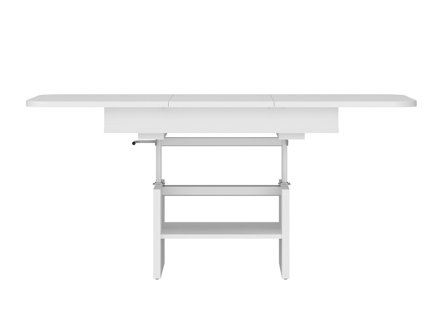 Transforming salontafel Ontario 121 (Wit)