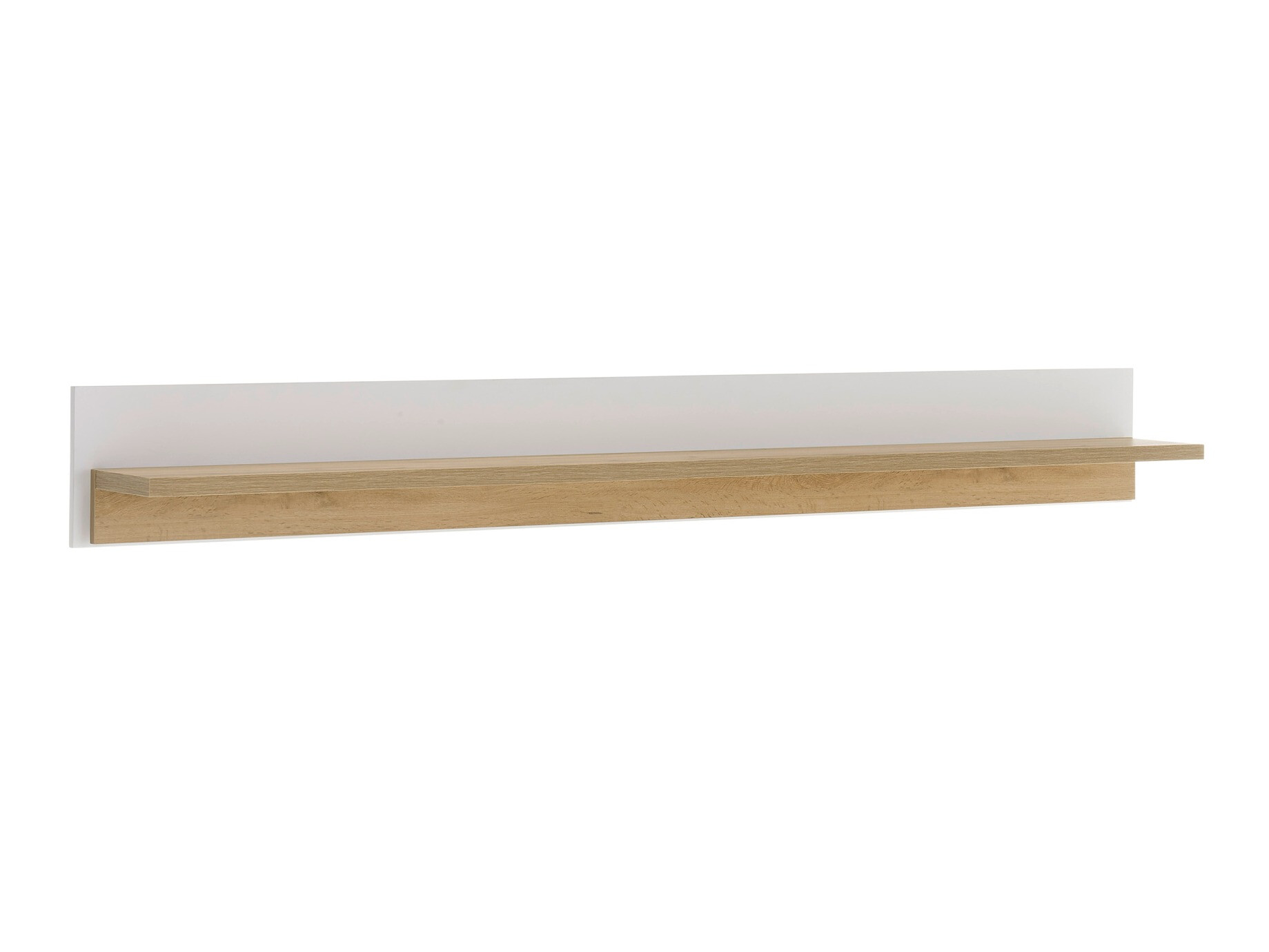 Wandplank Avimavi 111 (Wit + Wotan eik)