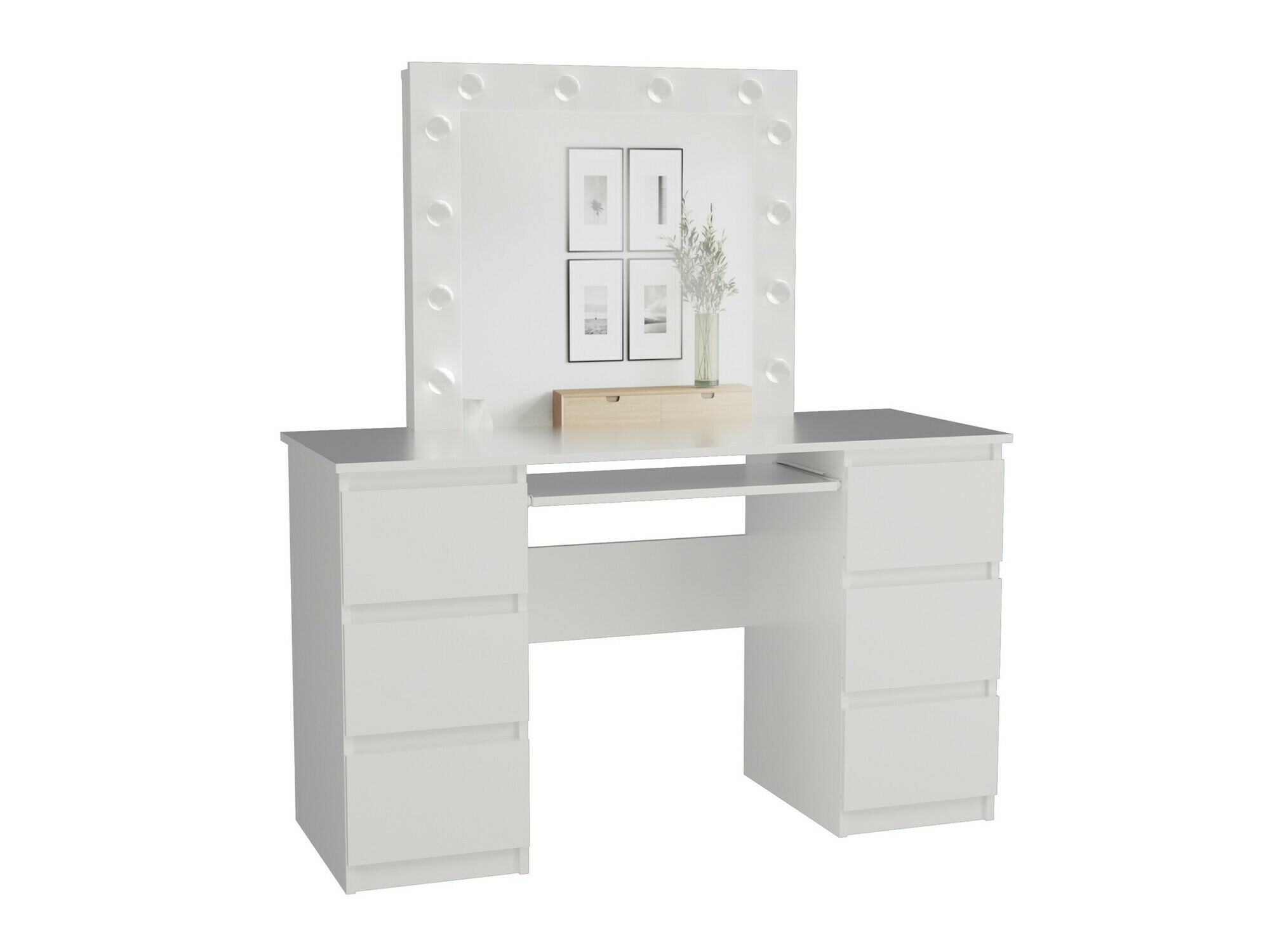 Kaptafel Mandeville 153 (Wit)