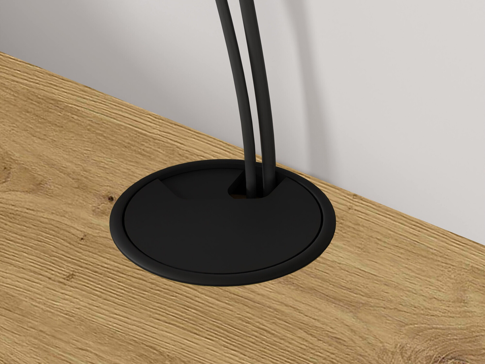 TV-meubel Buffalo 176 (Mat wit + Artisan eiken)