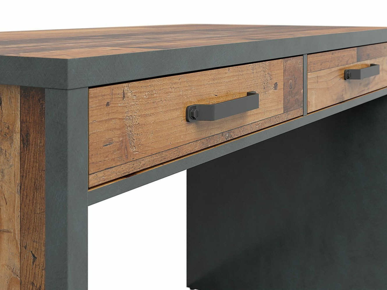 Bureau Belsera 100 (Bruin + Matera grijs)