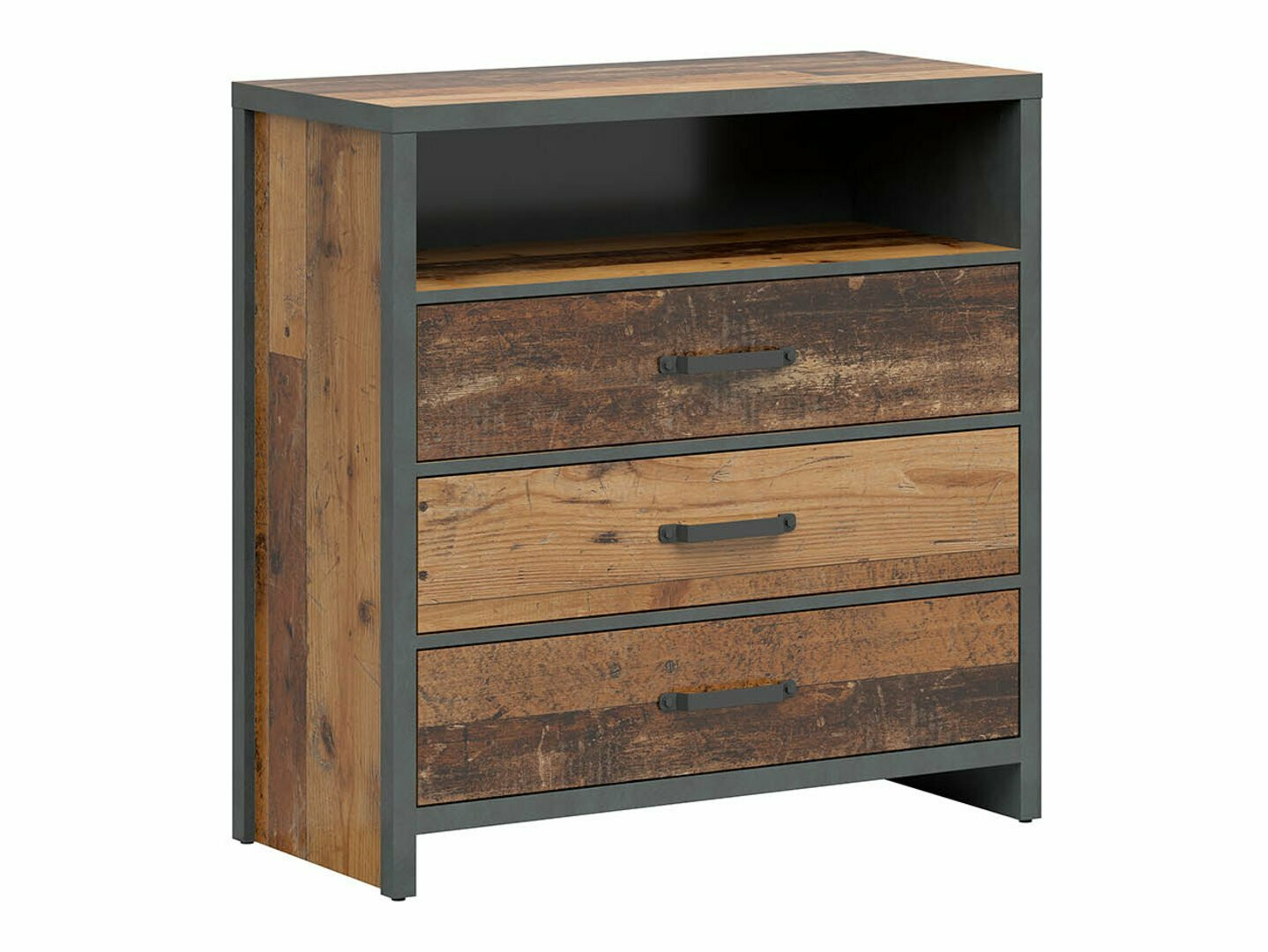 Ladekast Belsera 102 (Bruin + Matera grijs)