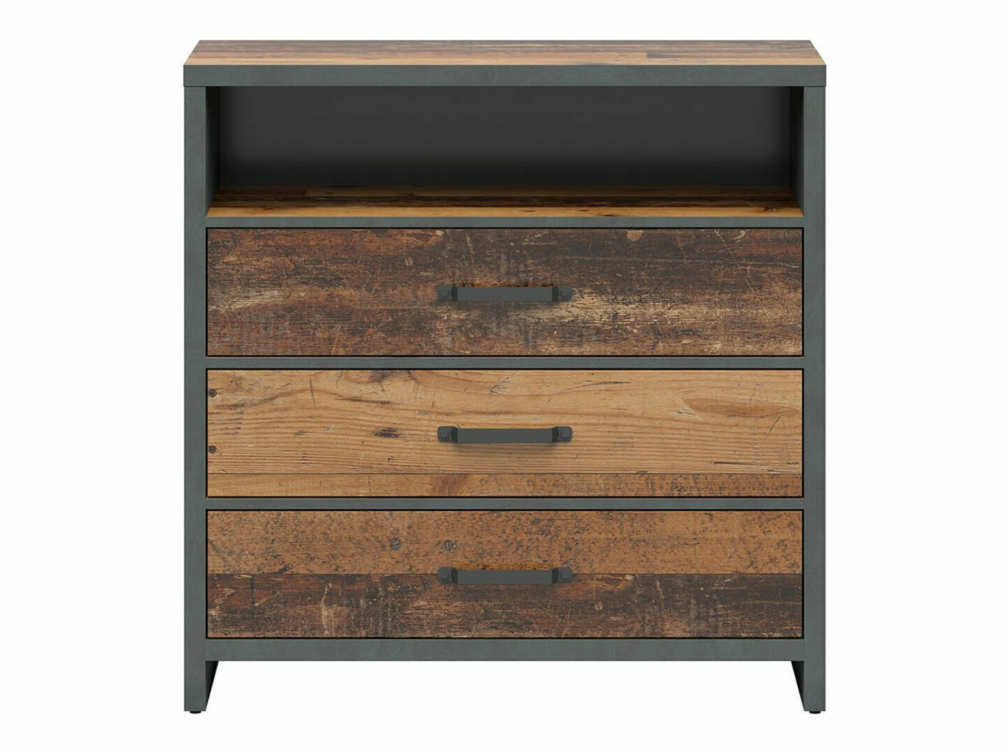 Ladekast Belsera 102 (Bruin + Matera grijs)