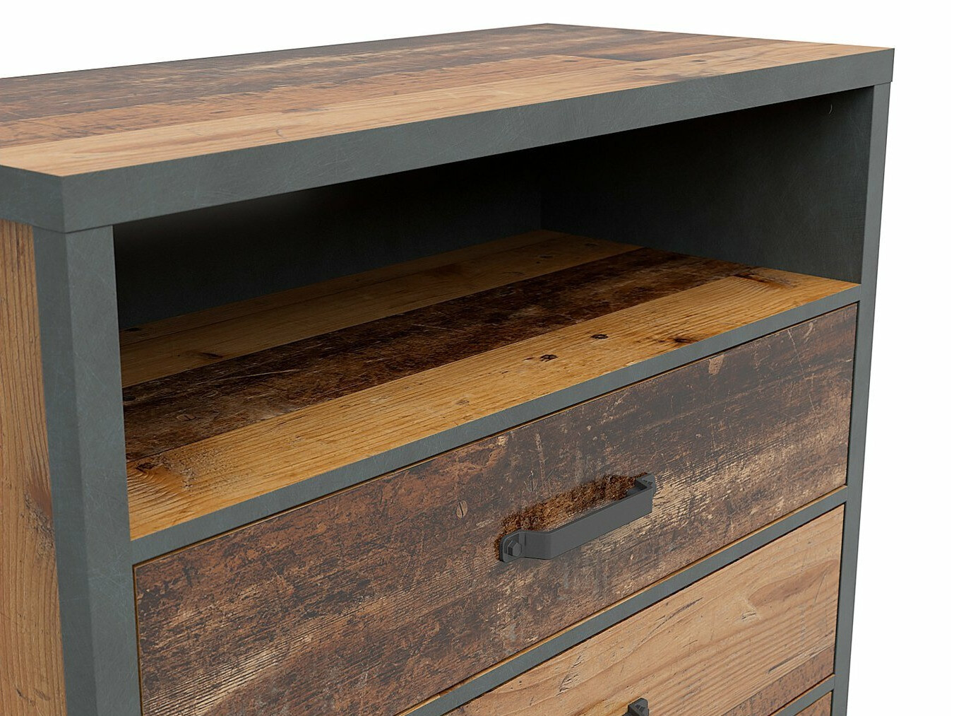 Ladekast Belsera 102 (Bruin + Matera grijs)