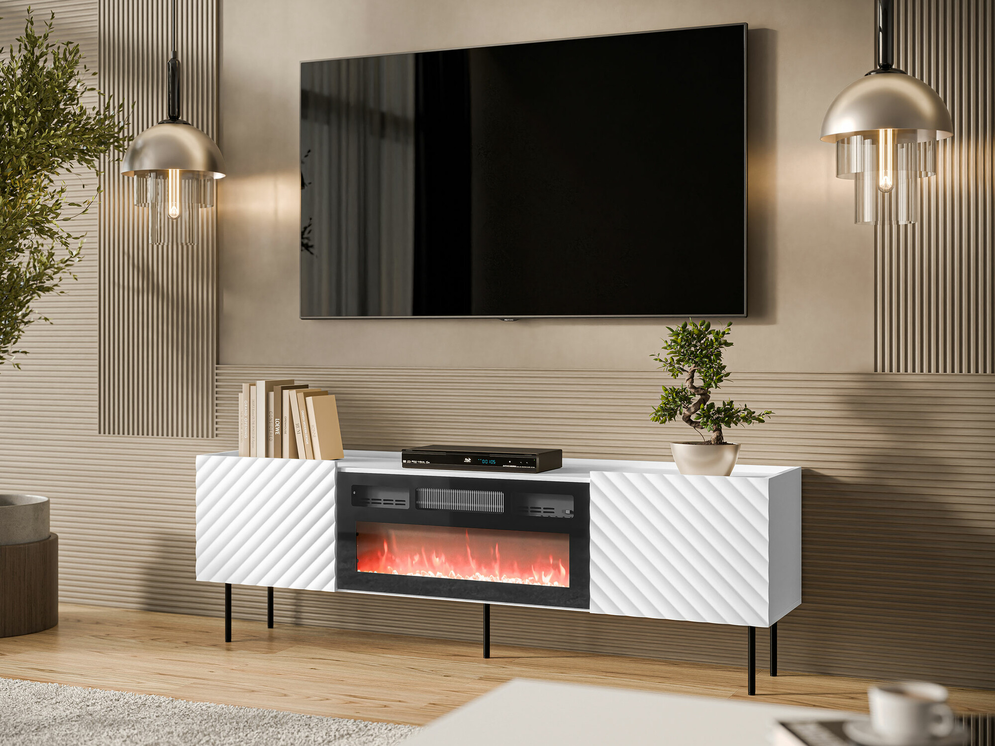 TV-meubel Mortali 106 (Wit)