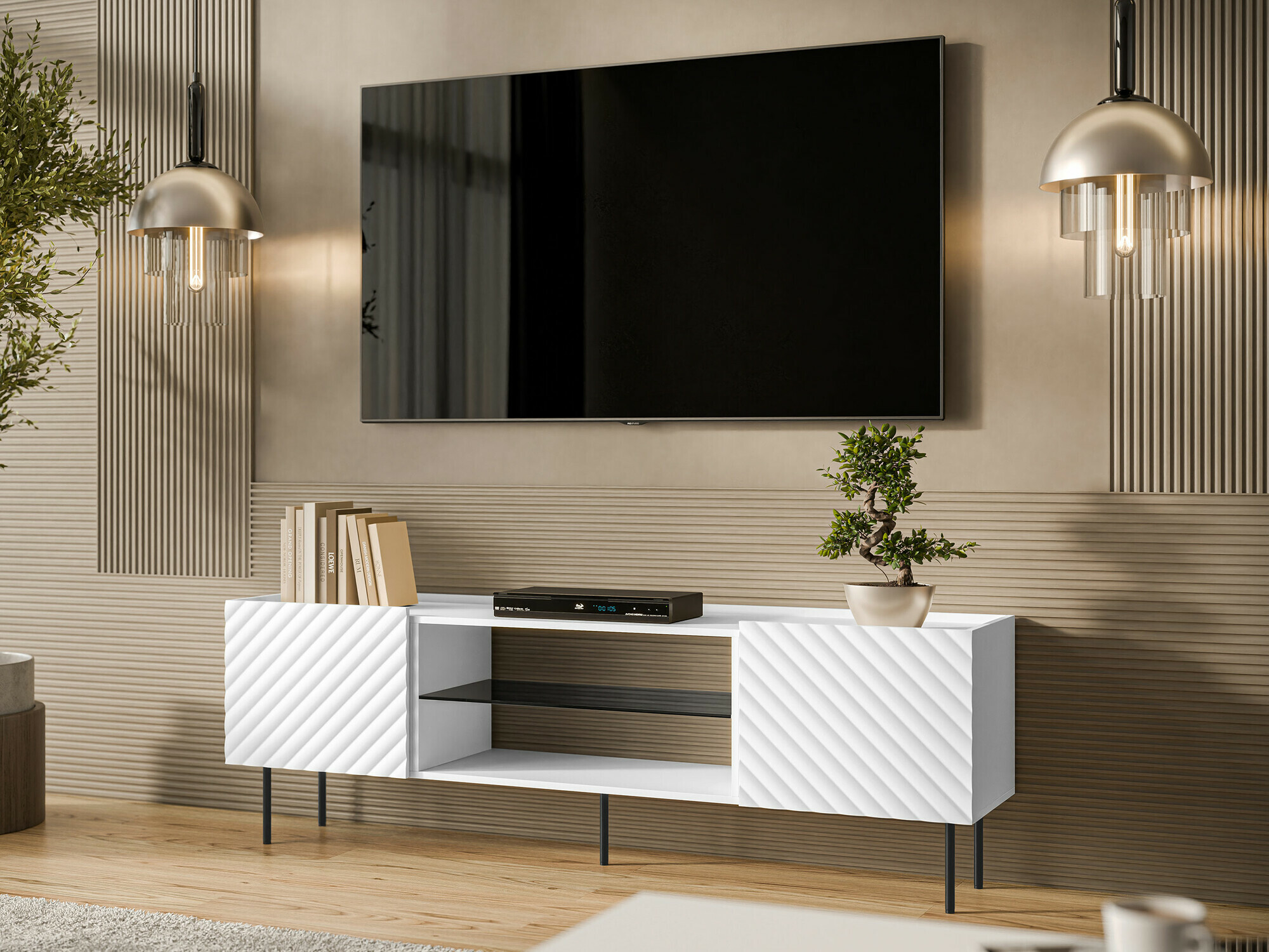 TV-meubel Sillen II (Wit)