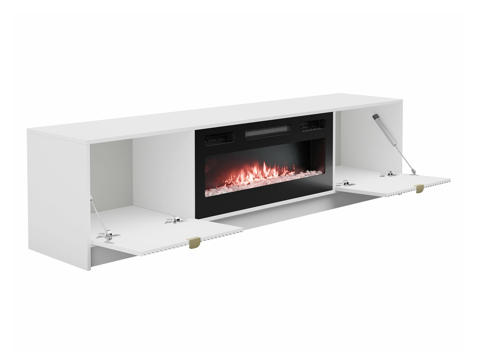 TV-meubel Comfivo Larmire 109 (Zwart)