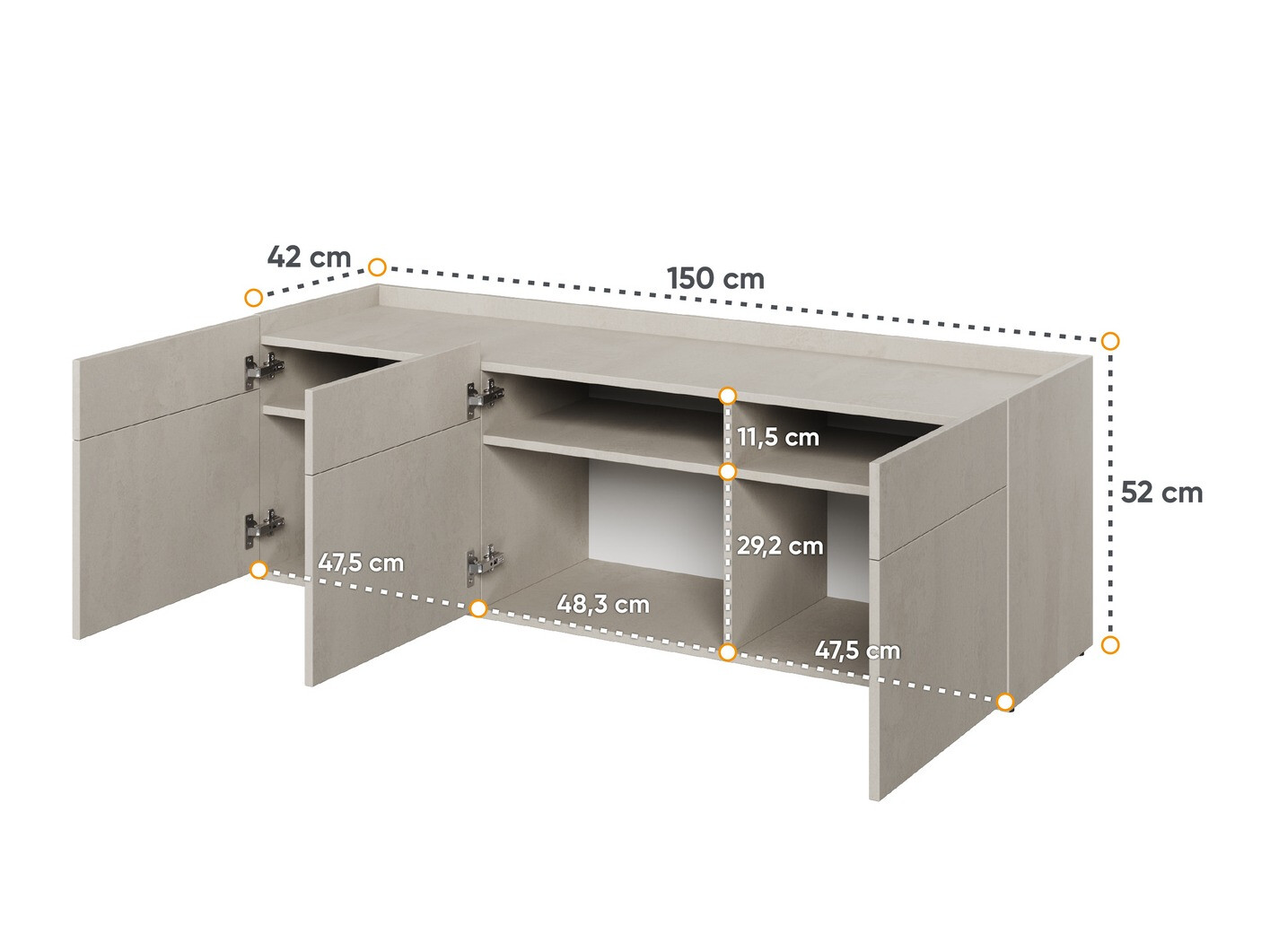 Dressoir Orlbale 133