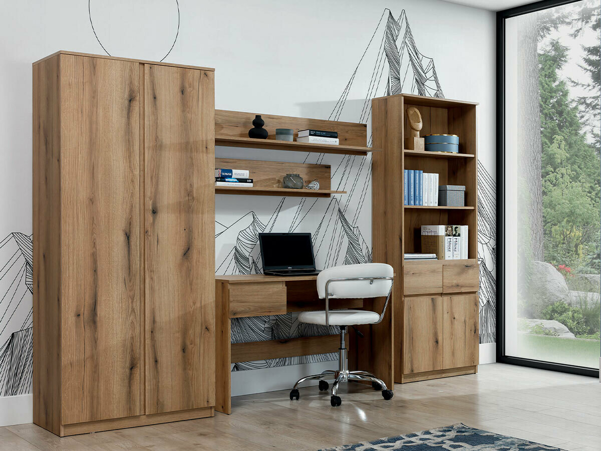 Kledingkast Catelbi 107 (Eiken)