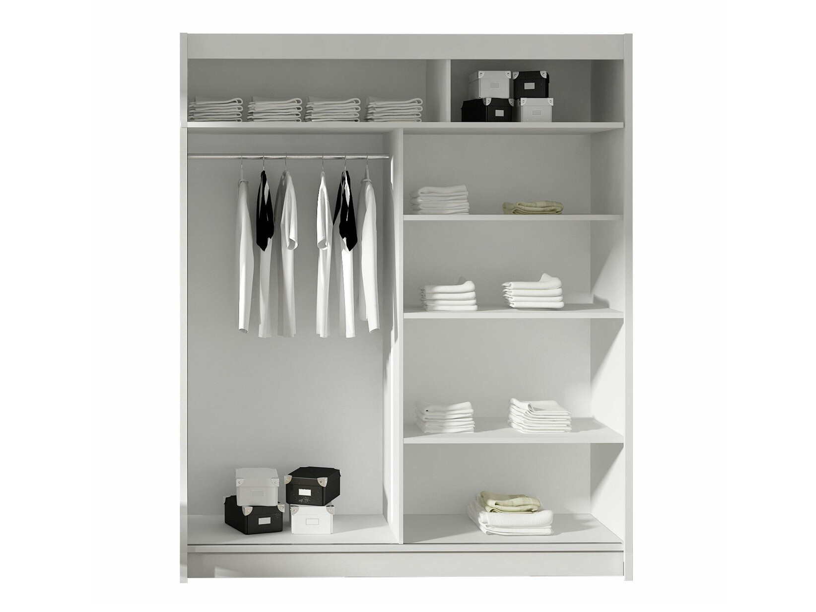 Kledingkast Closico 112 (Truffel eiken)