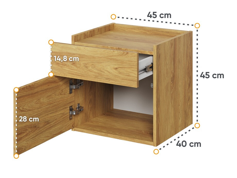 Nachtkastje Orlbale 141