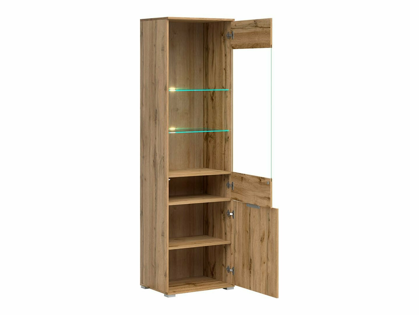 Boekenkast Tivetra 106 (Wotan eik)