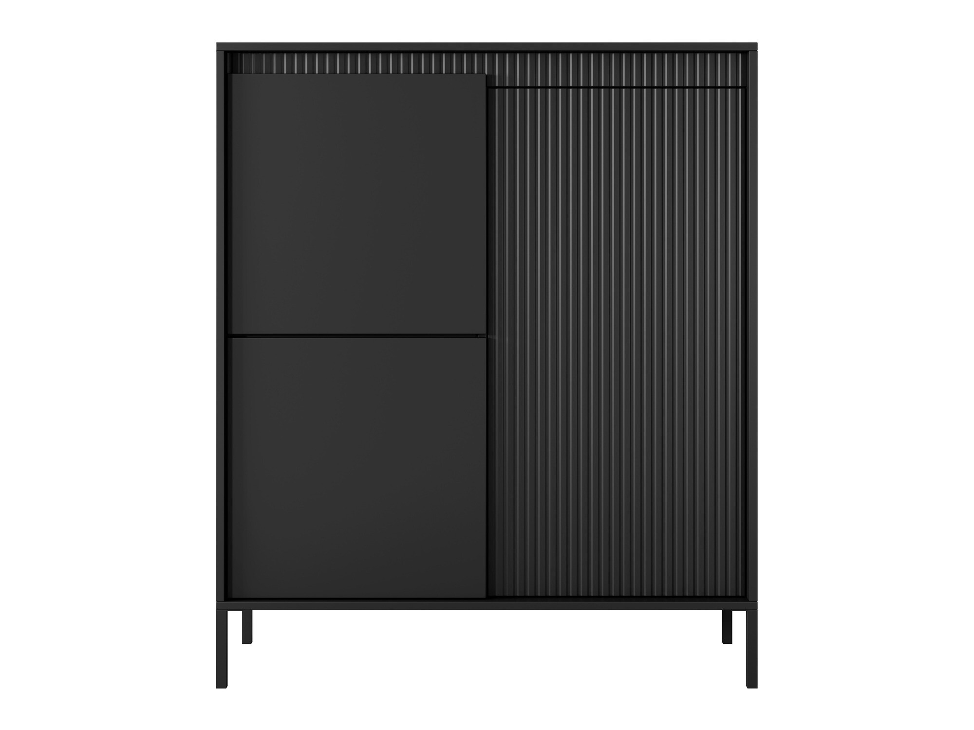 Dressoir Romfele 100 (Zwart)